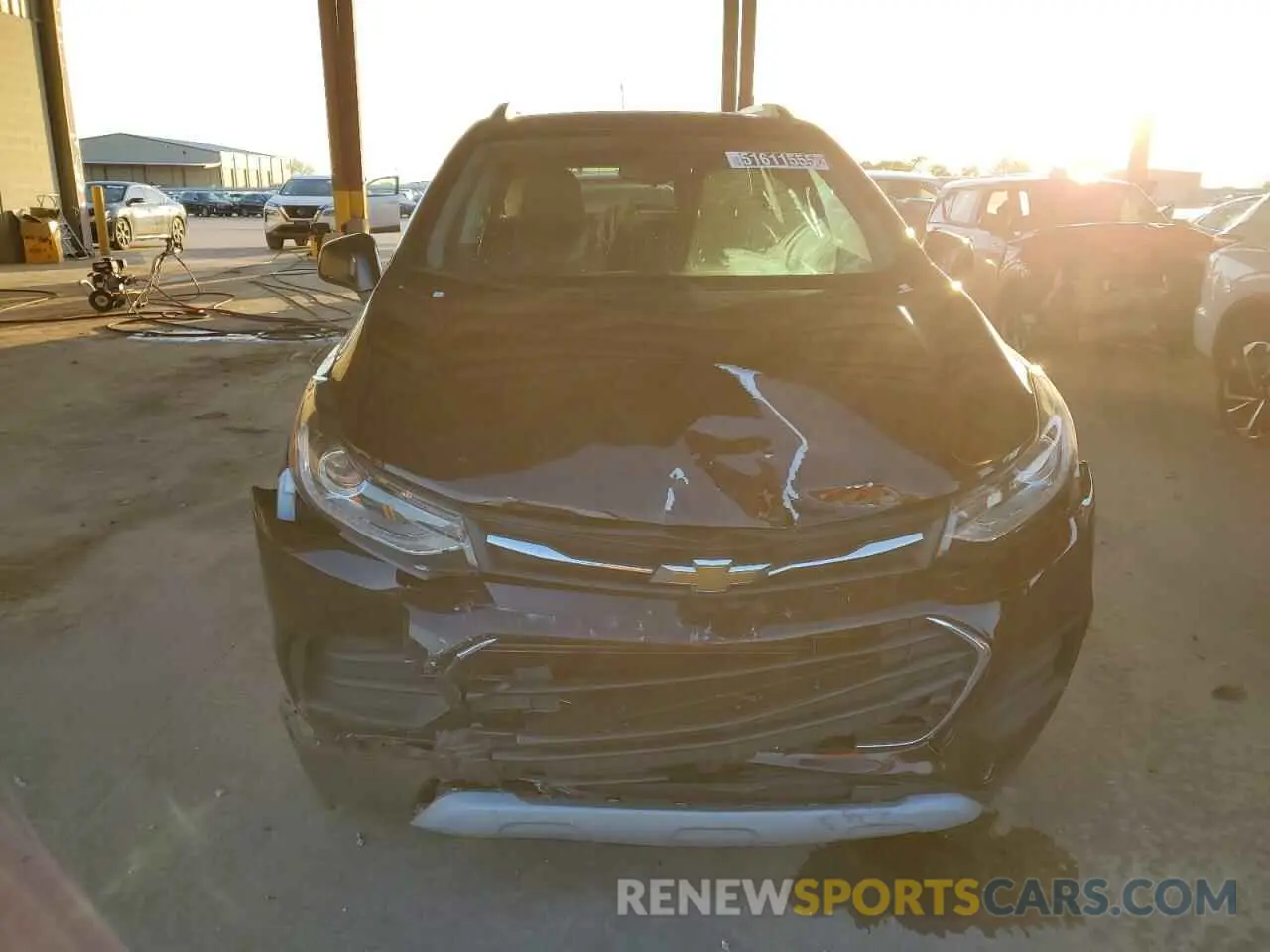 5 Фотография поврежденного автомобиля KL7CJLSB7MB332308 CHEVROLET TRAX 2021