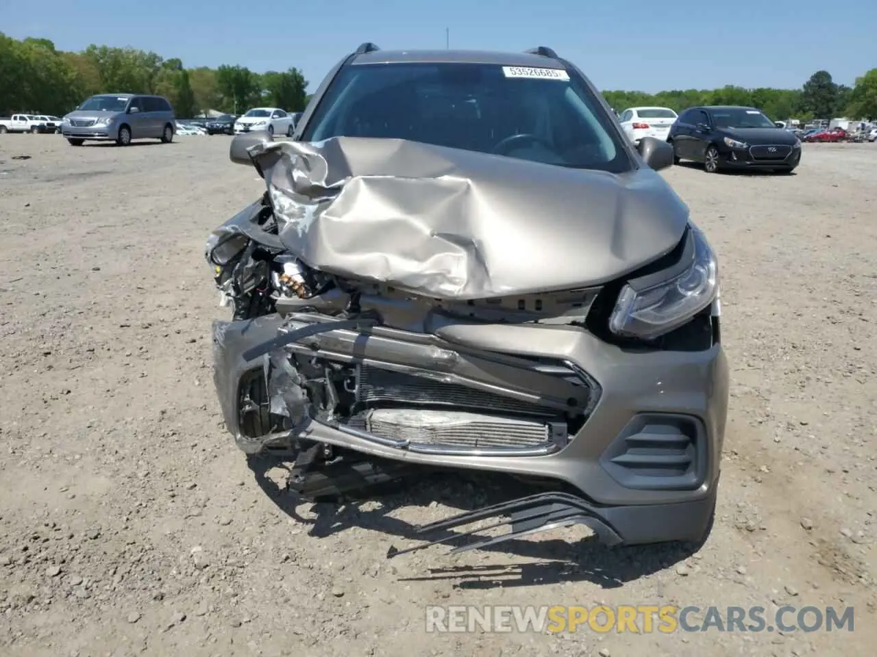 5 Photograph of a damaged car KL7CJLSB7MB336701 CHEVROLET TRAX 2021