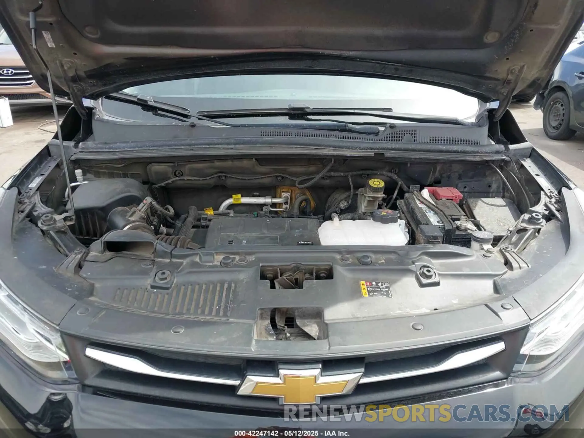 10 Фотография поврежденного автомобиля KL7CJLSB8MB342684 CHEVROLET TRAX 2021
