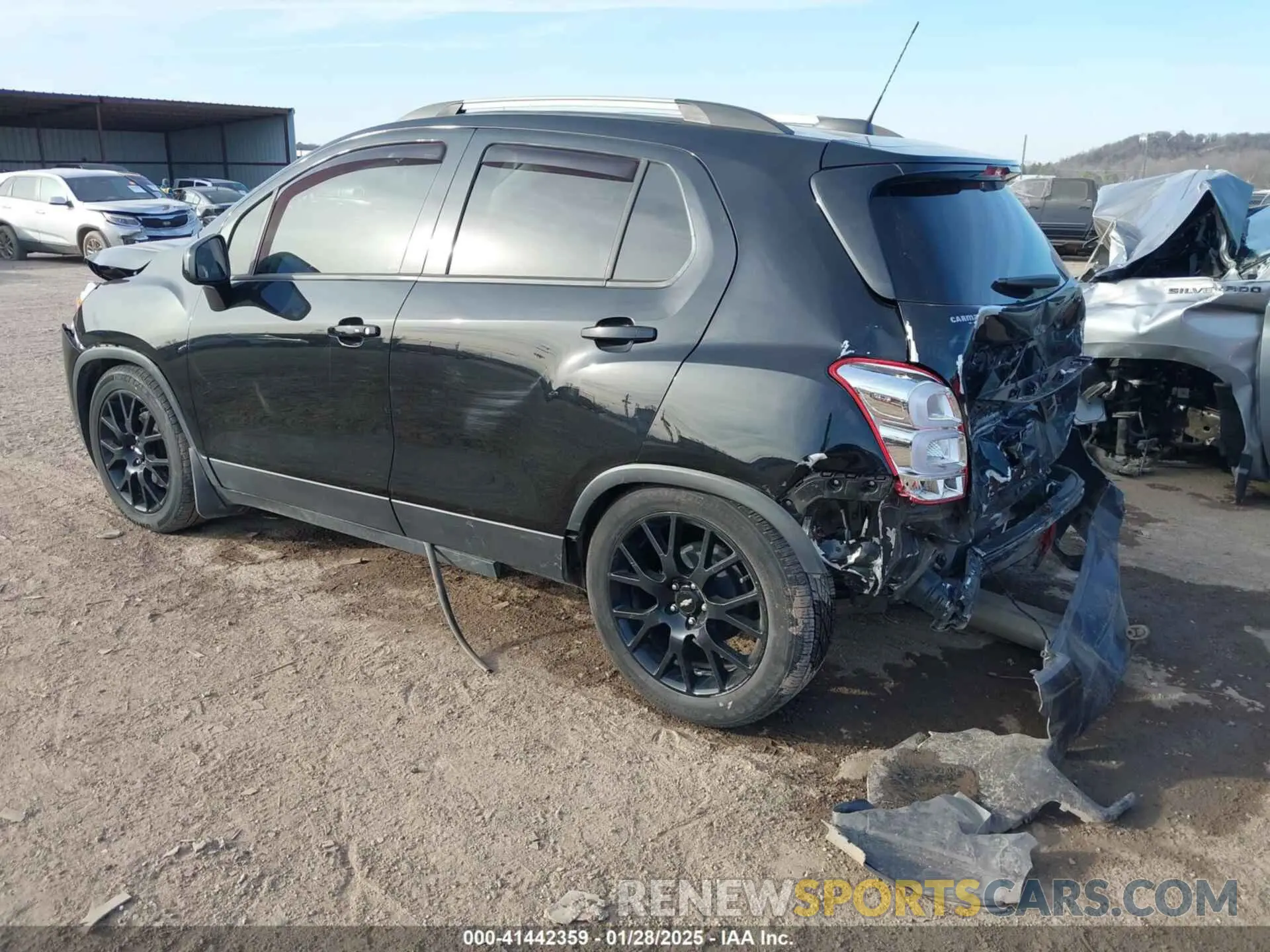 3 Photograph of a damaged car KL7CJLSB9MB338000 CHEVROLET TRAX 2021