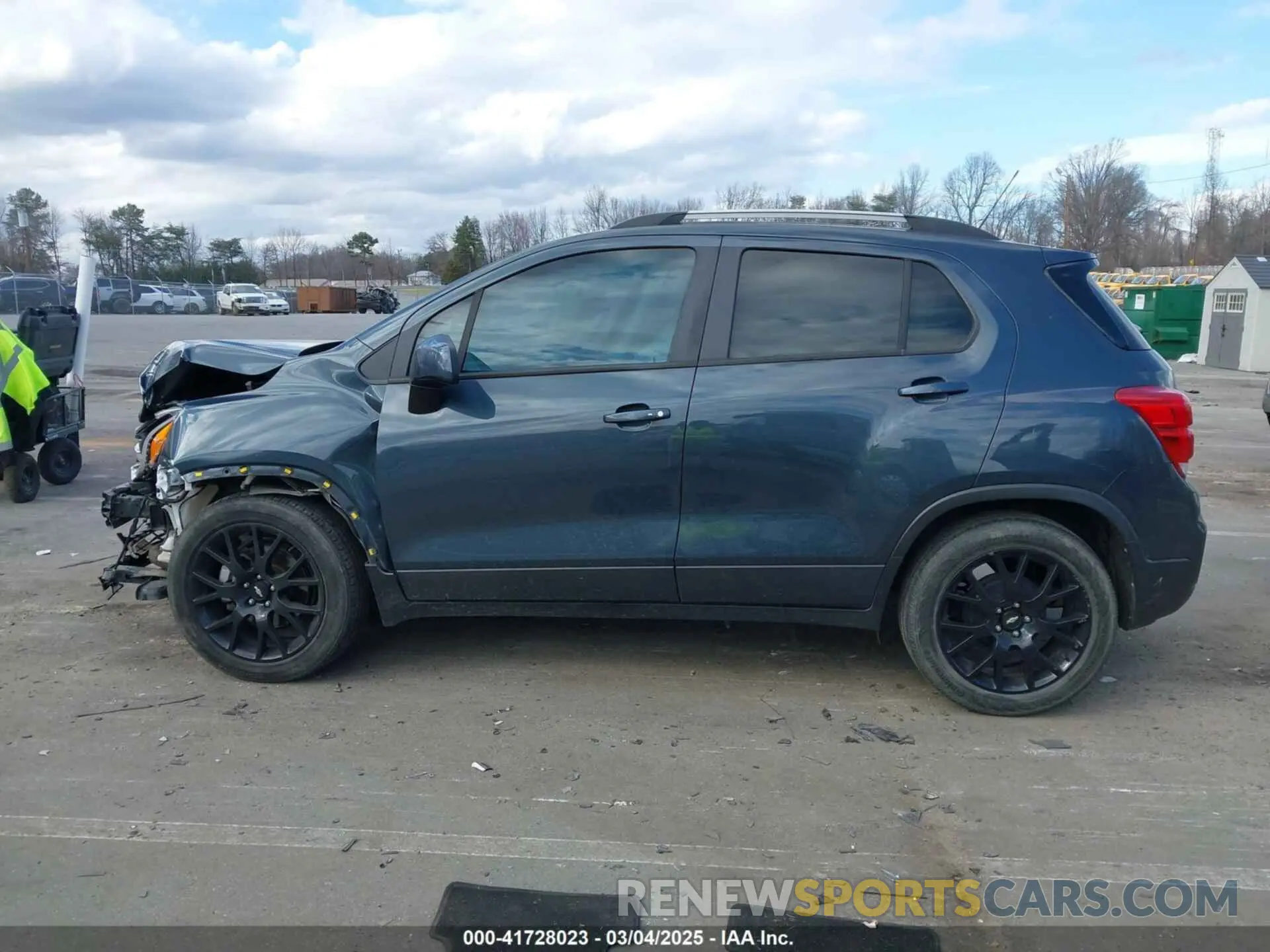 14 Photograph of a damaged car KL7CJLSB9MB348283 CHEVROLET TRAX 2021