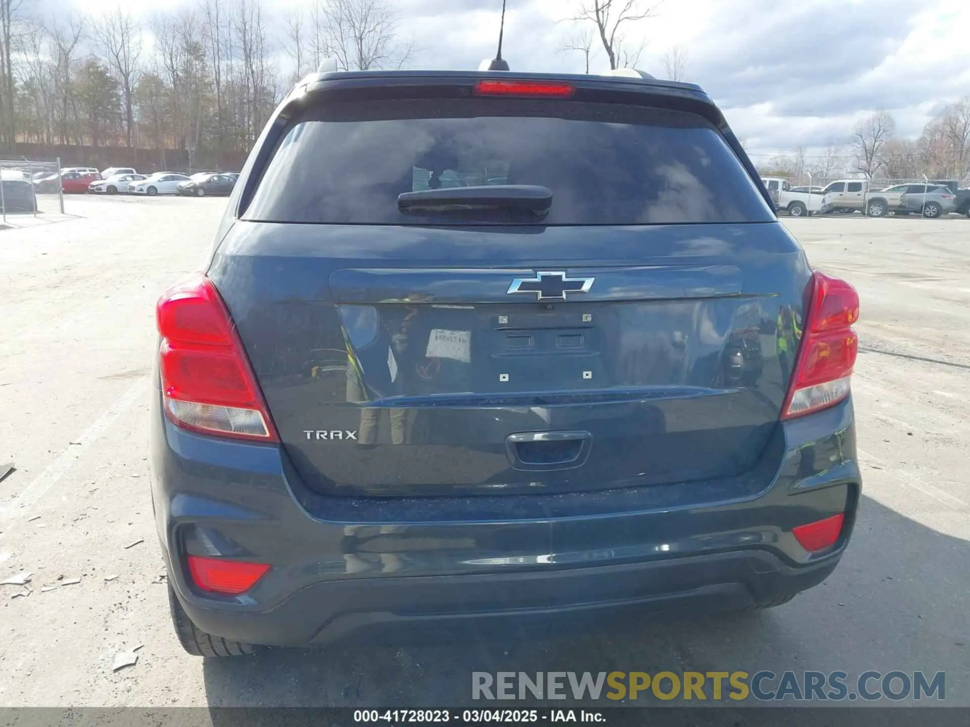 16 Photograph of a damaged car KL7CJLSB9MB348283 CHEVROLET TRAX 2021