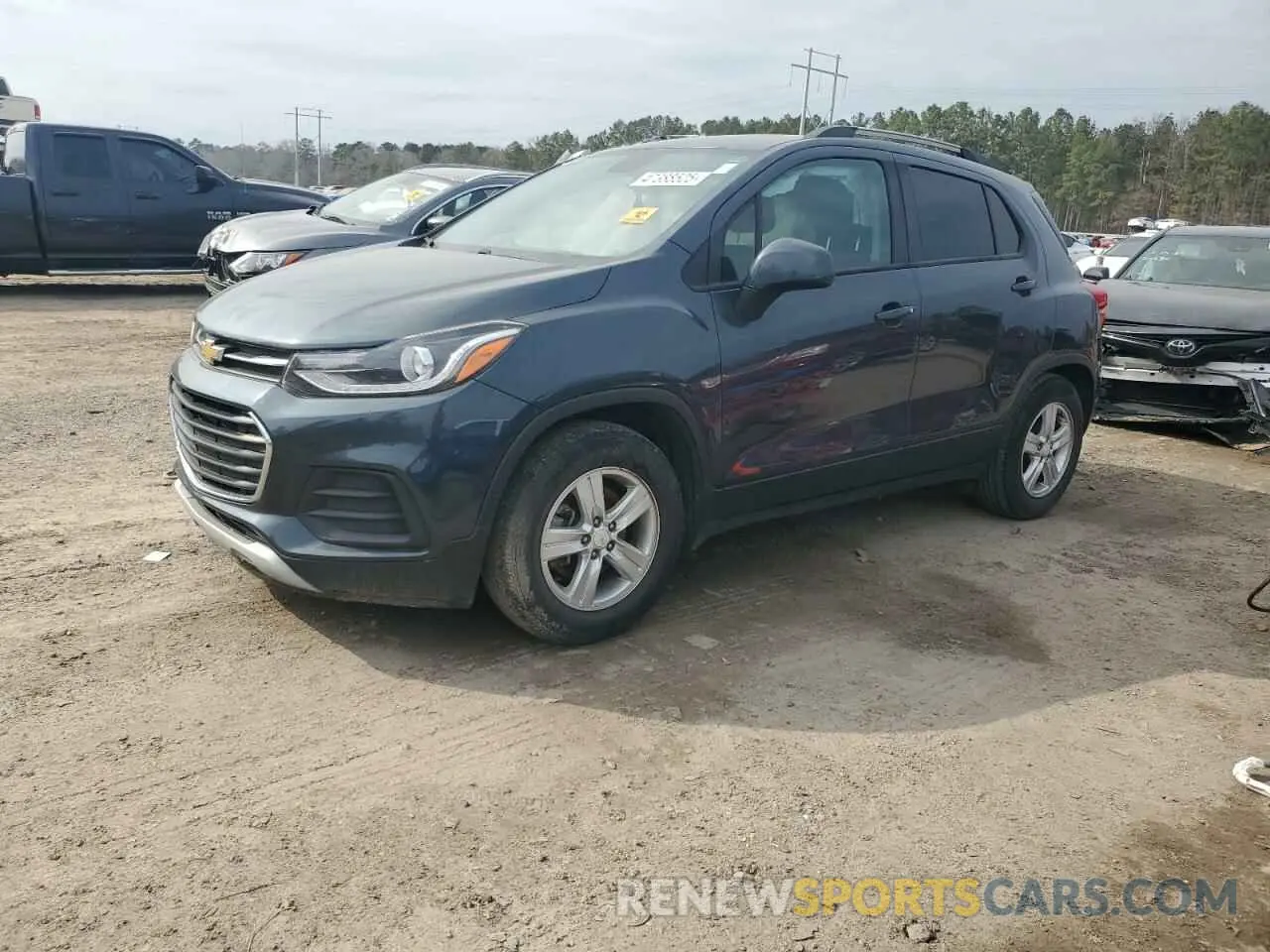 1 Фотография поврежденного автомобиля KL7CJLSM0MB362672 CHEVROLET TRAX 2021