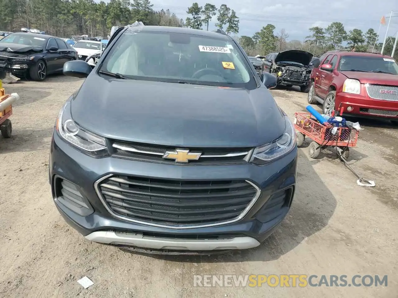 5 Фотография поврежденного автомобиля KL7CJLSM0MB362672 CHEVROLET TRAX 2021