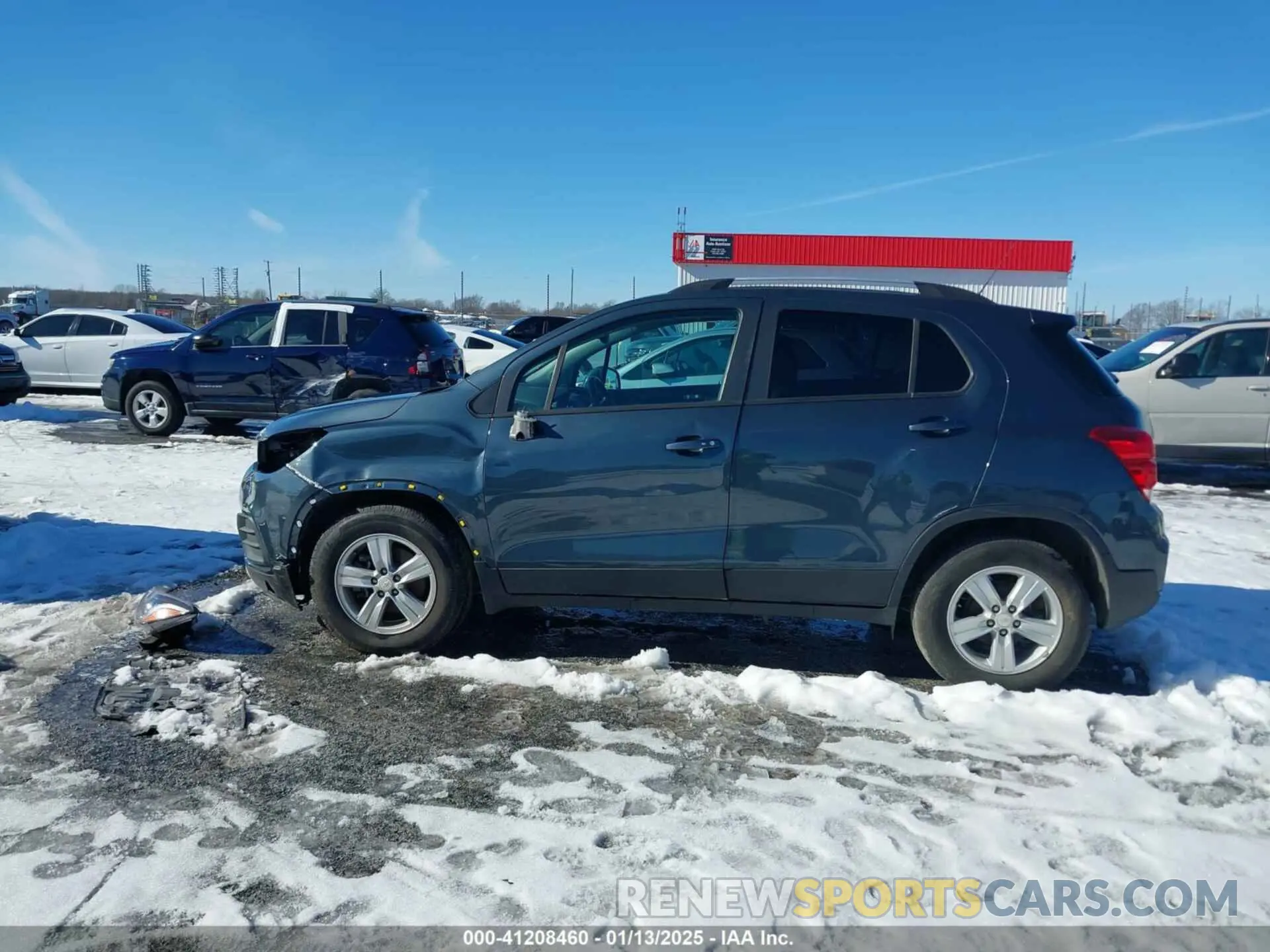 14 Фотография поврежденного автомобиля KL7CJLSM4MB374517 CHEVROLET TRAX 2021