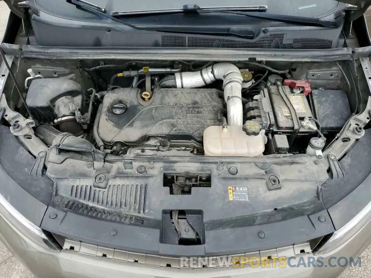 12 Photograph of a damaged car KL7CJLSM6MB372655 CHEVROLET TRAX 2021