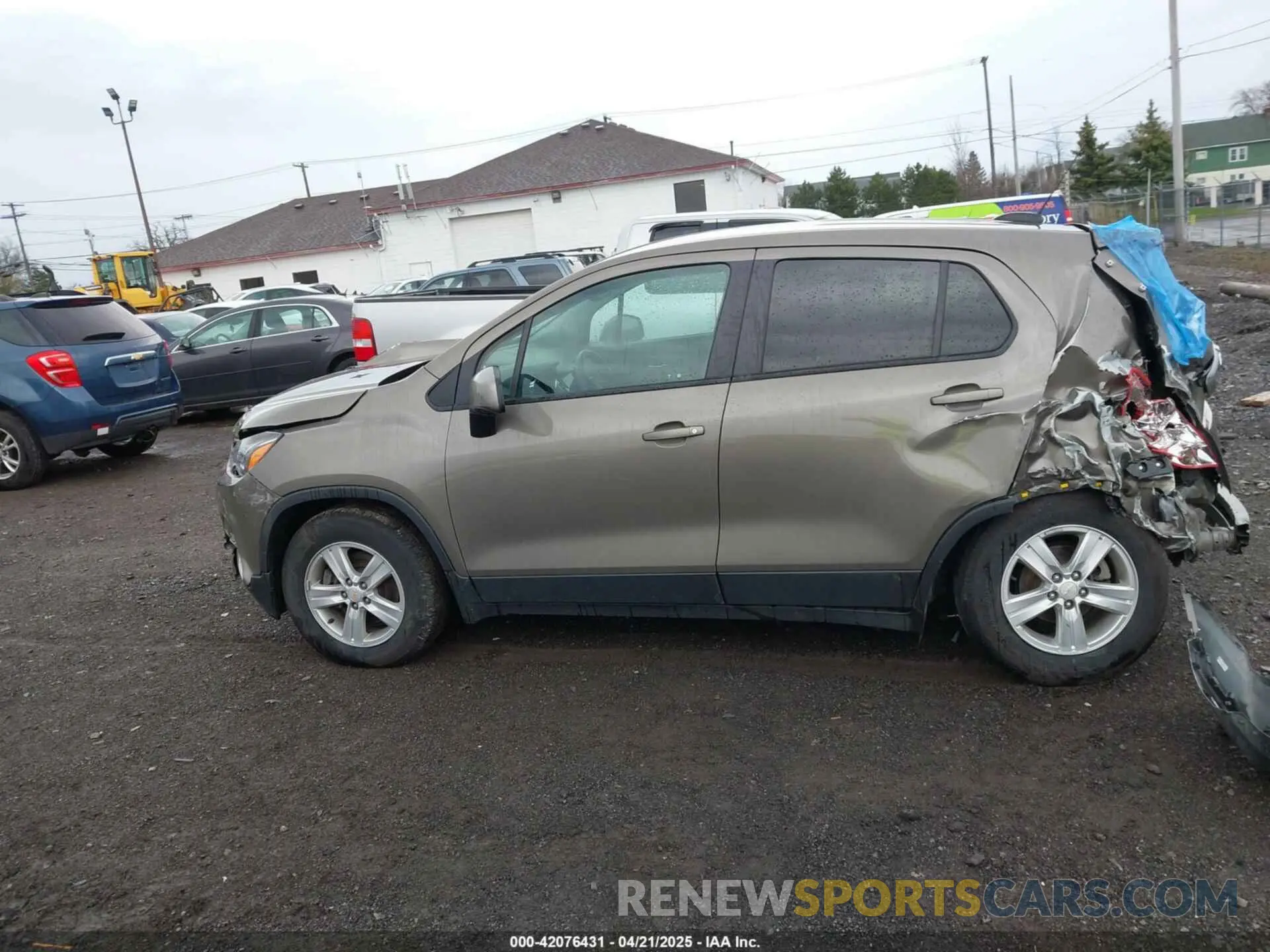 14 Фотография поврежденного автомобиля KL7CJNSB0MB324627 CHEVROLET TRAX 2021