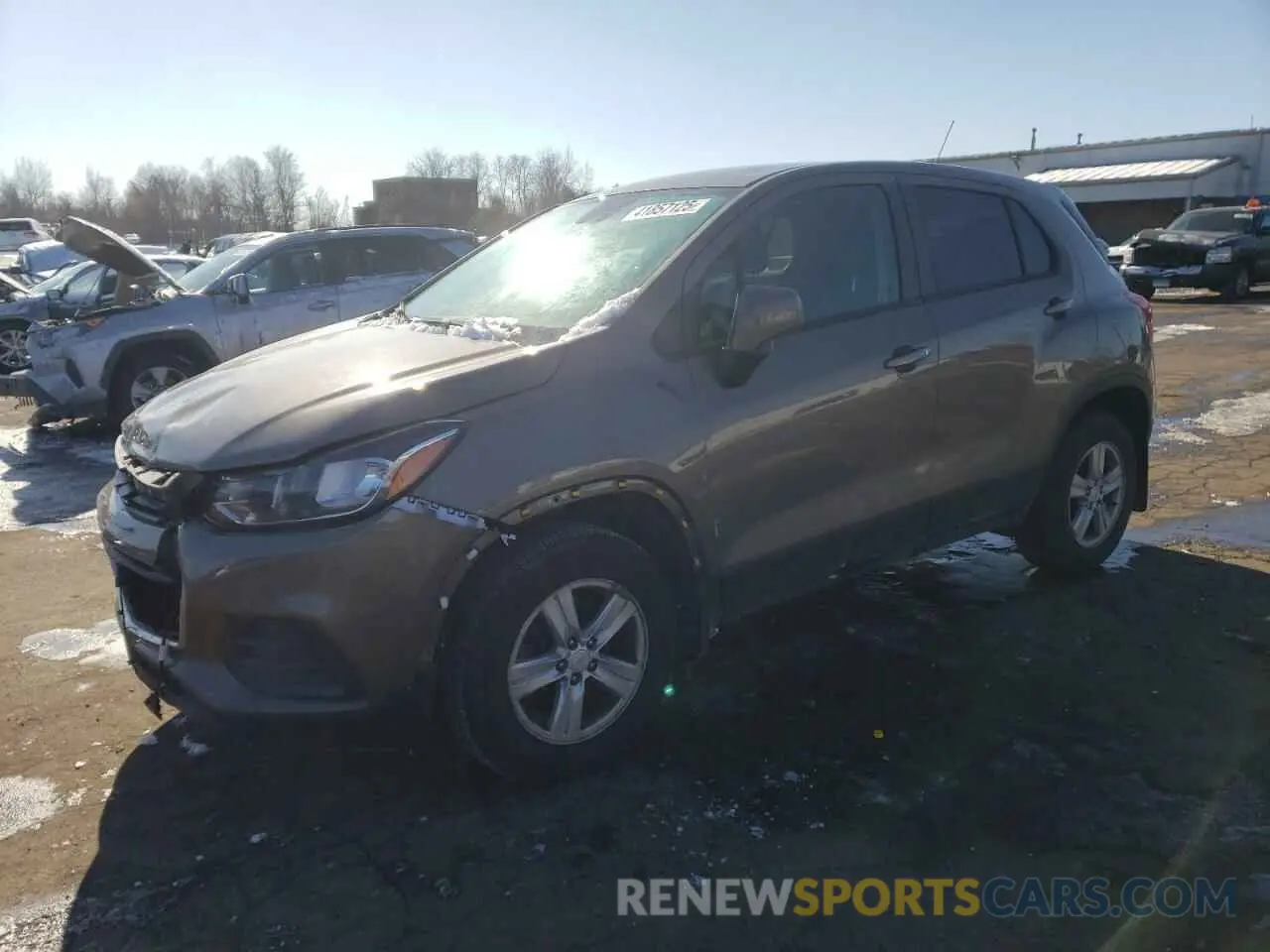 1 Photograph of a damaged car KL7CJNSB1MB318383 CHEVROLET TRAX 2021