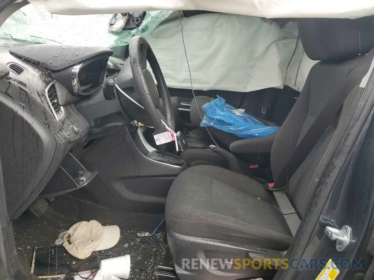 7 Photograph of a damaged car KL7CJNSB1MB347897 CHEVROLET TRAX 2021
