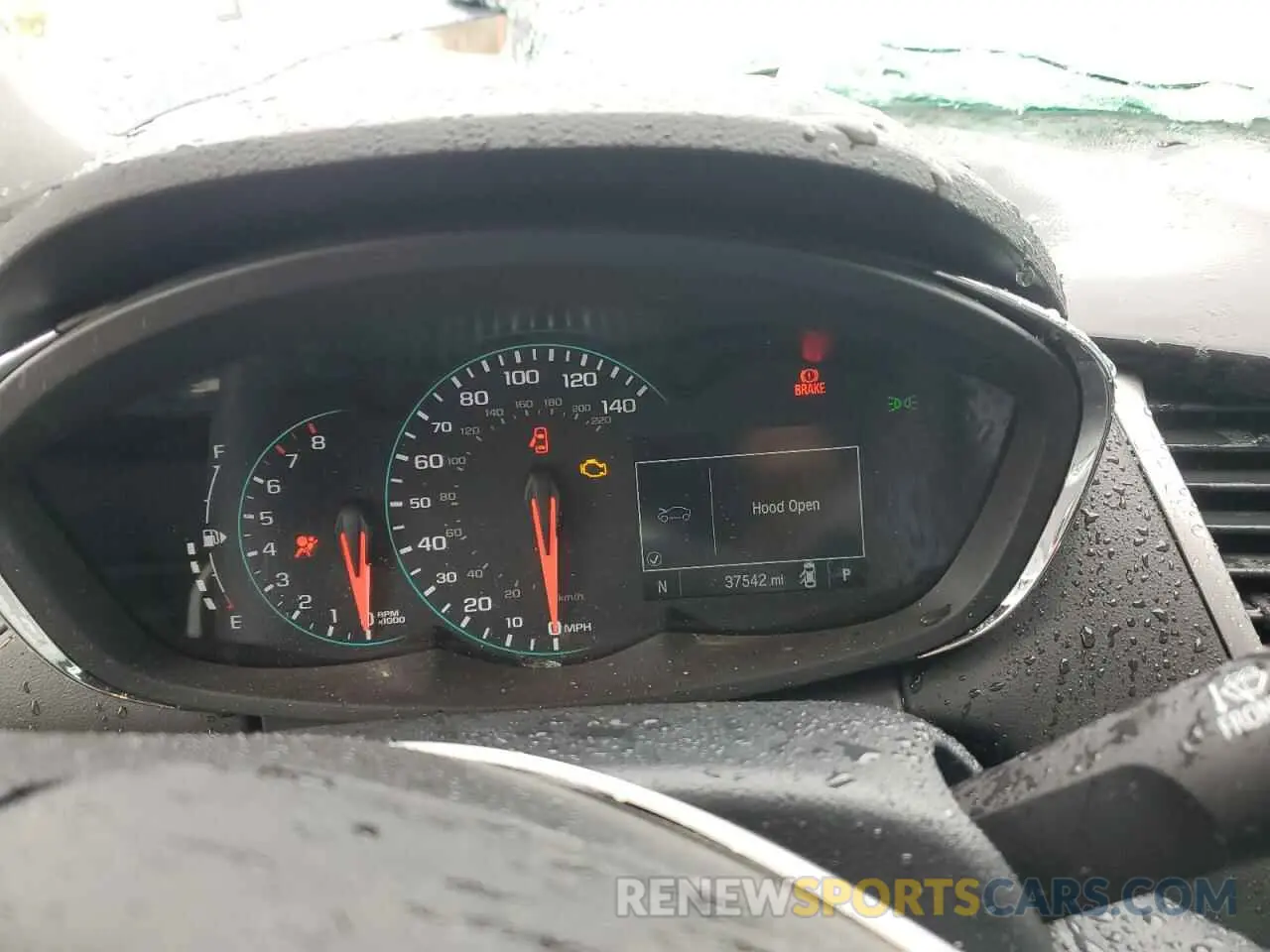 9 Photograph of a damaged car KL7CJNSB1MB347897 CHEVROLET TRAX 2021