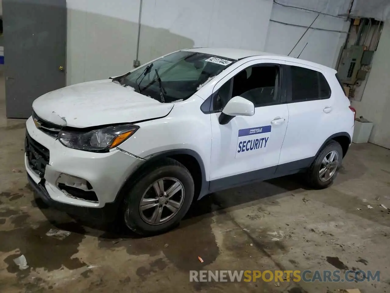 1 Фотография поврежденного автомобиля KL7CJNSB3MB308860 CHEVROLET TRAX 2021