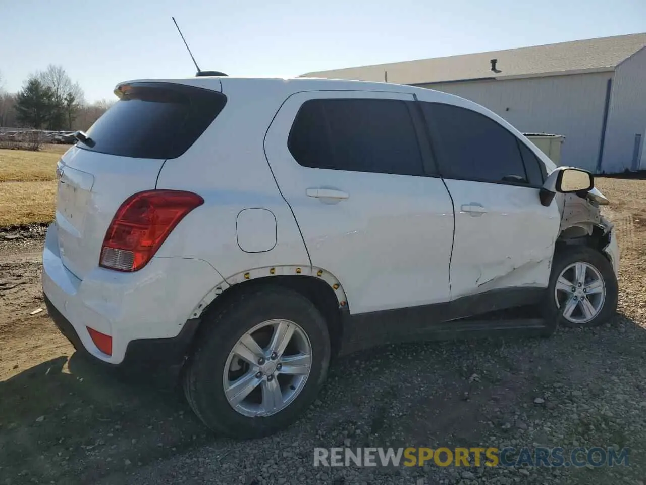 3 Photograph of a damaged car KL7CJNSB6MB349841 CHEVROLET TRAX 2021
