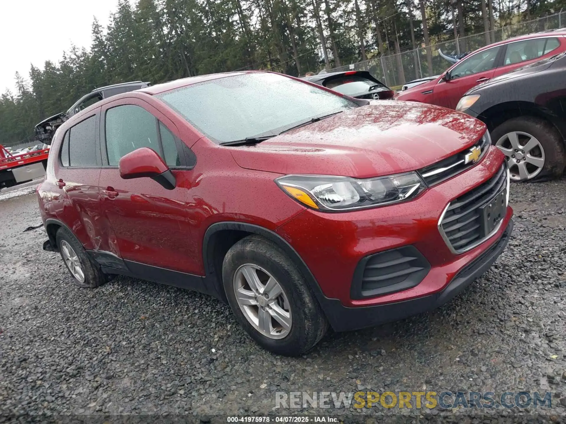 1 Фотография поврежденного автомобиля KL7CJNSB8MB359898 CHEVROLET TRAX 2021