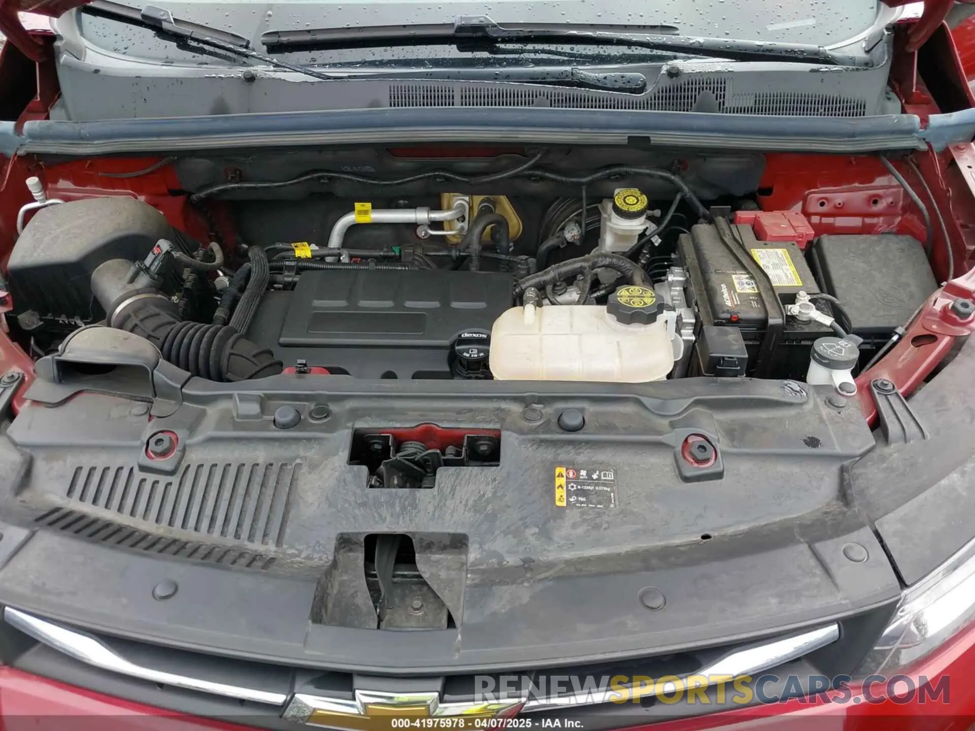 10 Фотография поврежденного автомобиля KL7CJNSB8MB359898 CHEVROLET TRAX 2021