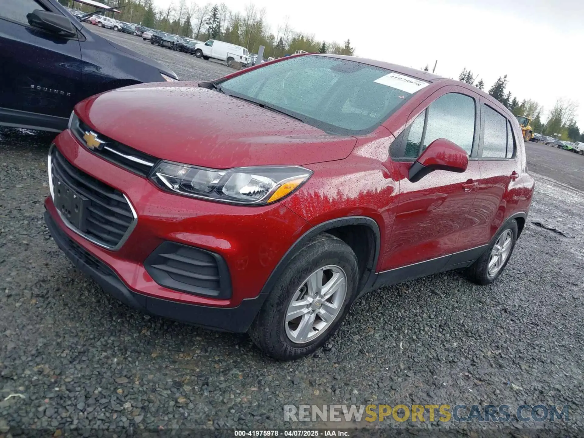 2 Фотография поврежденного автомобиля KL7CJNSB8MB359898 CHEVROLET TRAX 2021