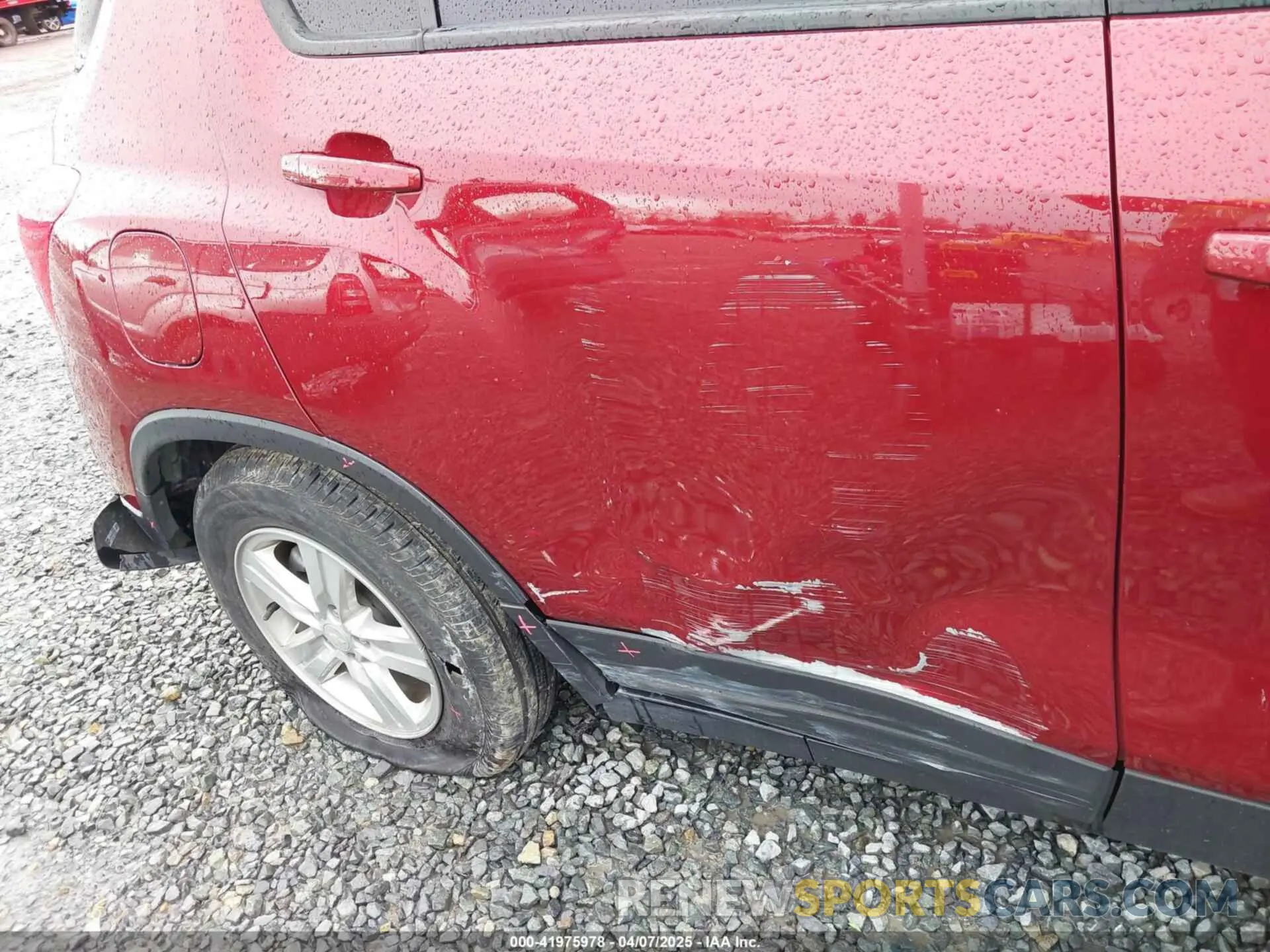 6 Фотография поврежденного автомобиля KL7CJNSB8MB359898 CHEVROLET TRAX 2021