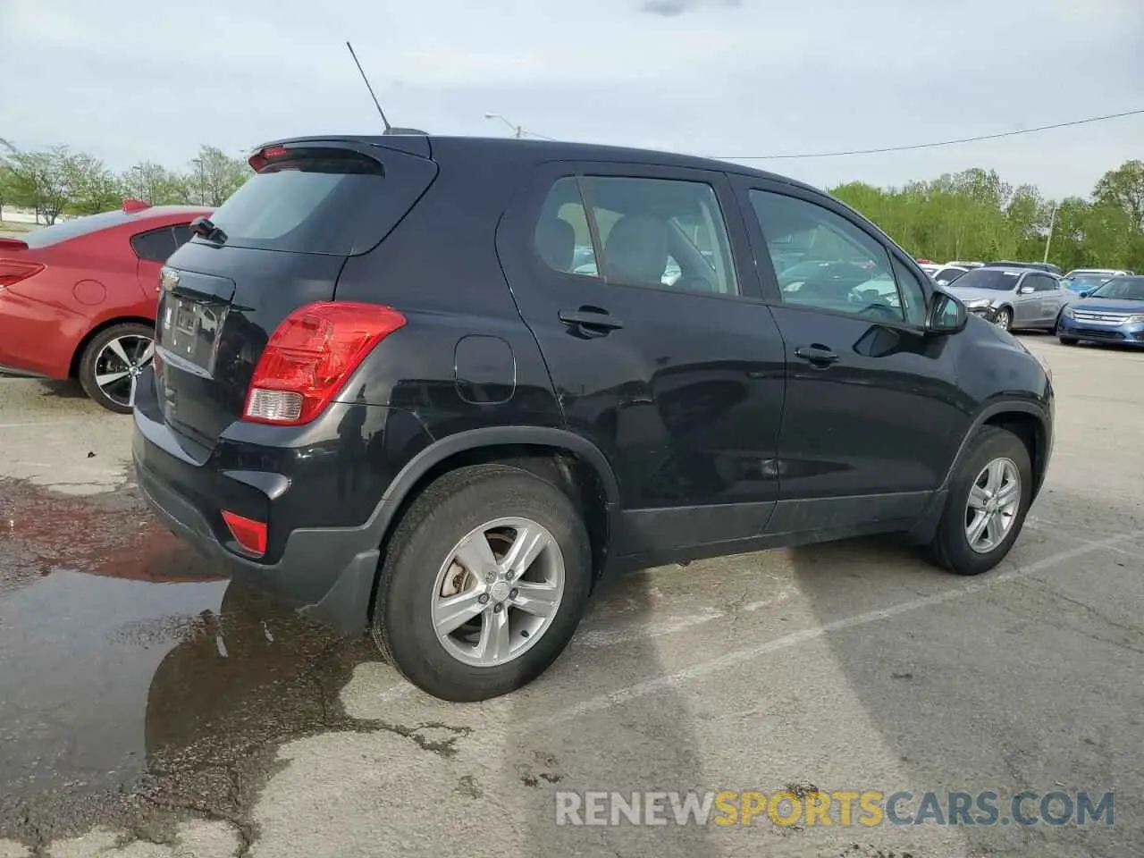 3 Фотография поврежденного автомобиля KL7CJNSB9MB357366 CHEVROLET TRAX 2021