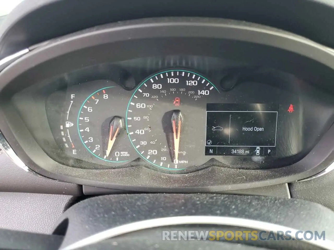 9 Фотография поврежденного автомобиля KL7CJNSB9MB357366 CHEVROLET TRAX 2021