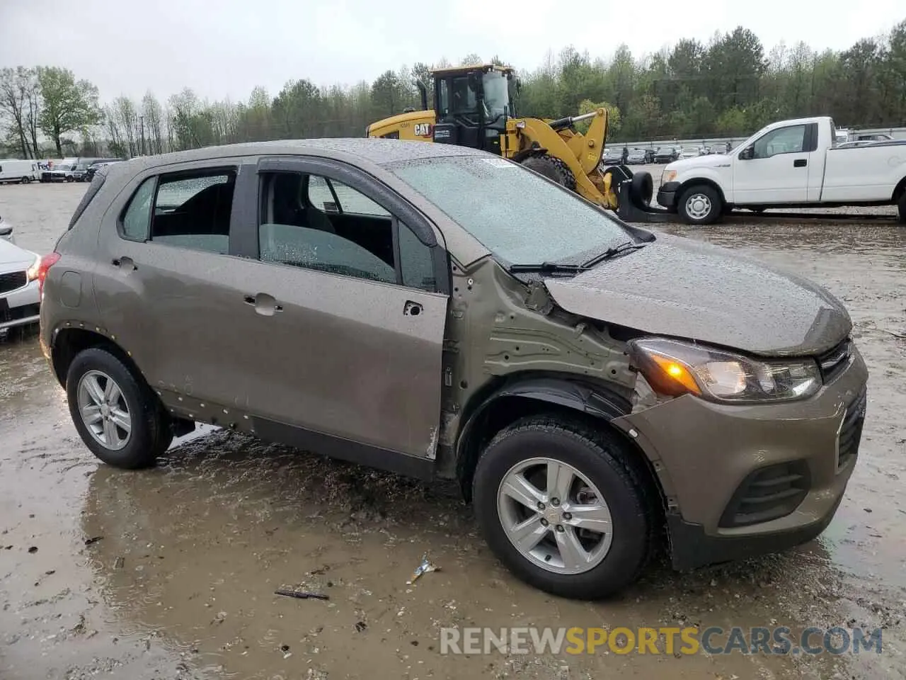 4 Фотография поврежденного автомобиля KL7CJNSBXMB356453 CHEVROLET TRAX 2021