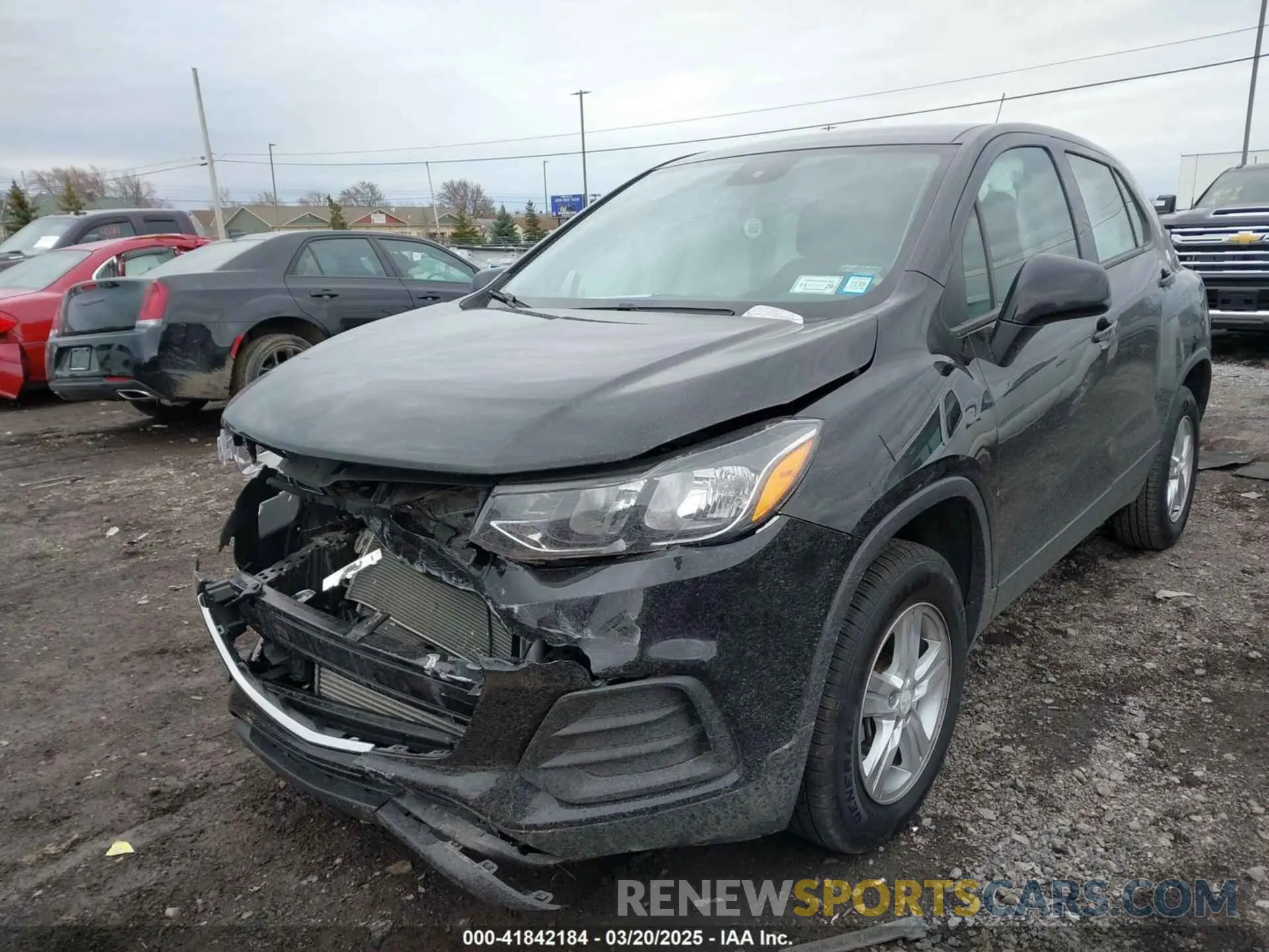 2 Фотография поврежденного автомобиля KL7CJNSM1MB361915 CHEVROLET TRAX 2021