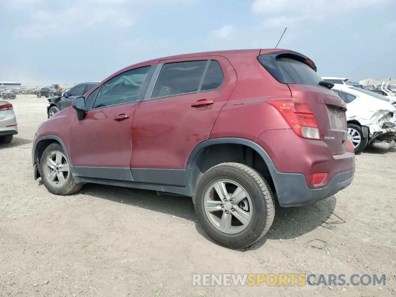 2 Фотография поврежденного автомобиля KL7CJNSM1MB373918 CHEVROLET TRAX 2021
