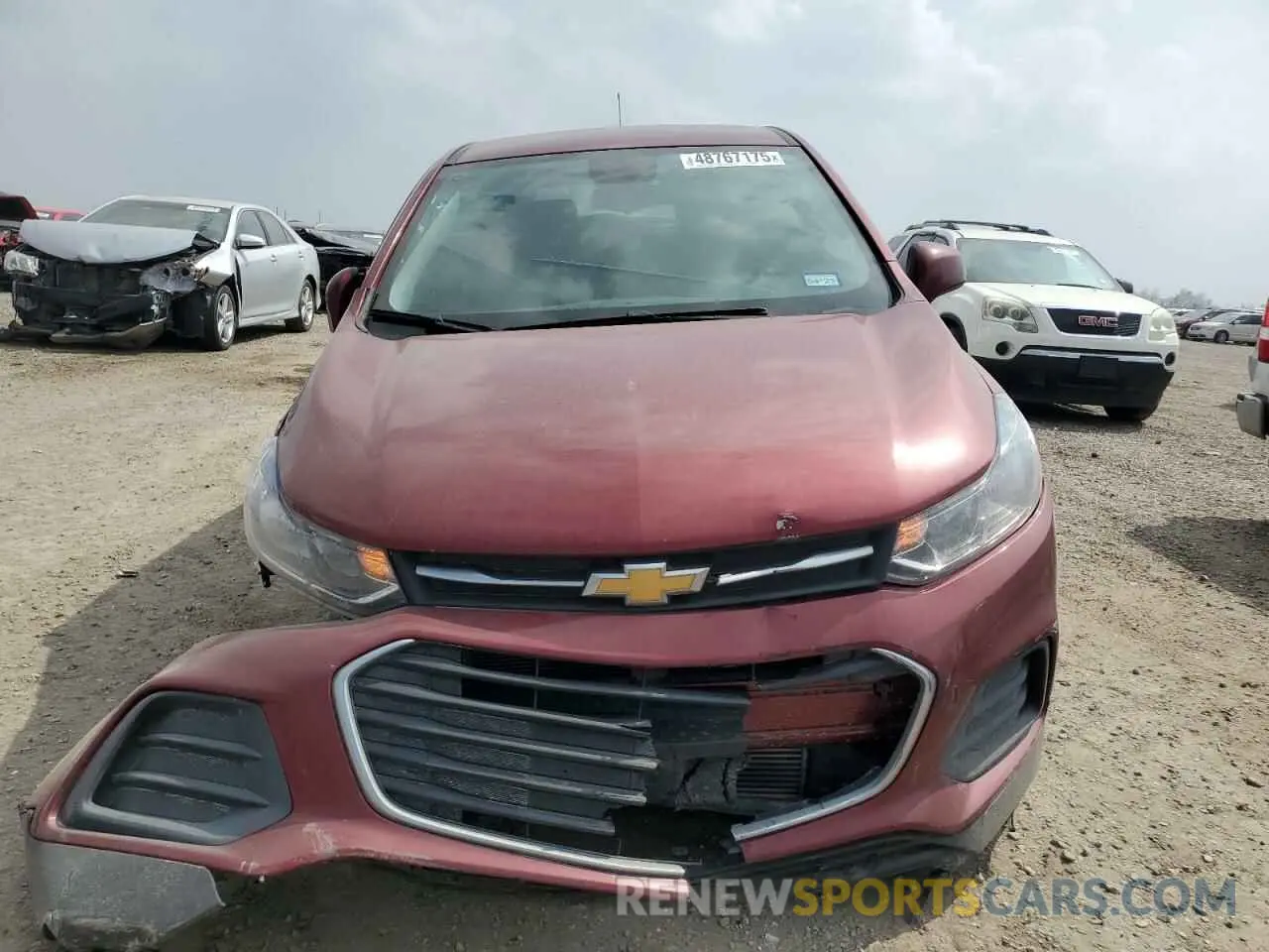 5 Фотография поврежденного автомобиля KL7CJNSM1MB373918 CHEVROLET TRAX 2021