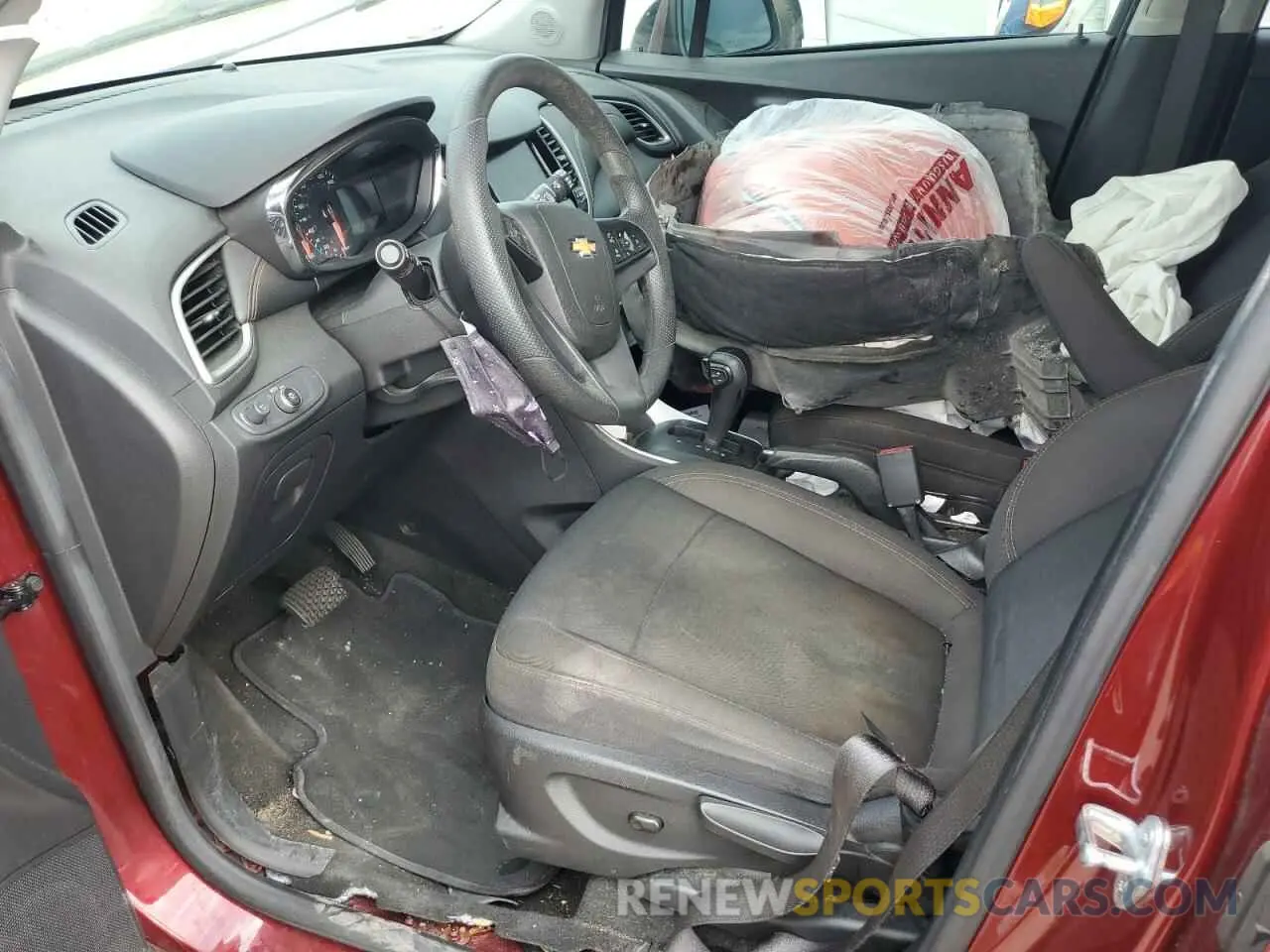 7 Фотография поврежденного автомобиля KL7CJNSM1MB373918 CHEVROLET TRAX 2021