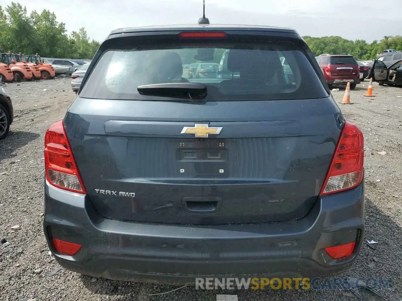 6 Photograph of a damaged car KL7CJNSM1MB376544 CHEVROLET TRAX 2021