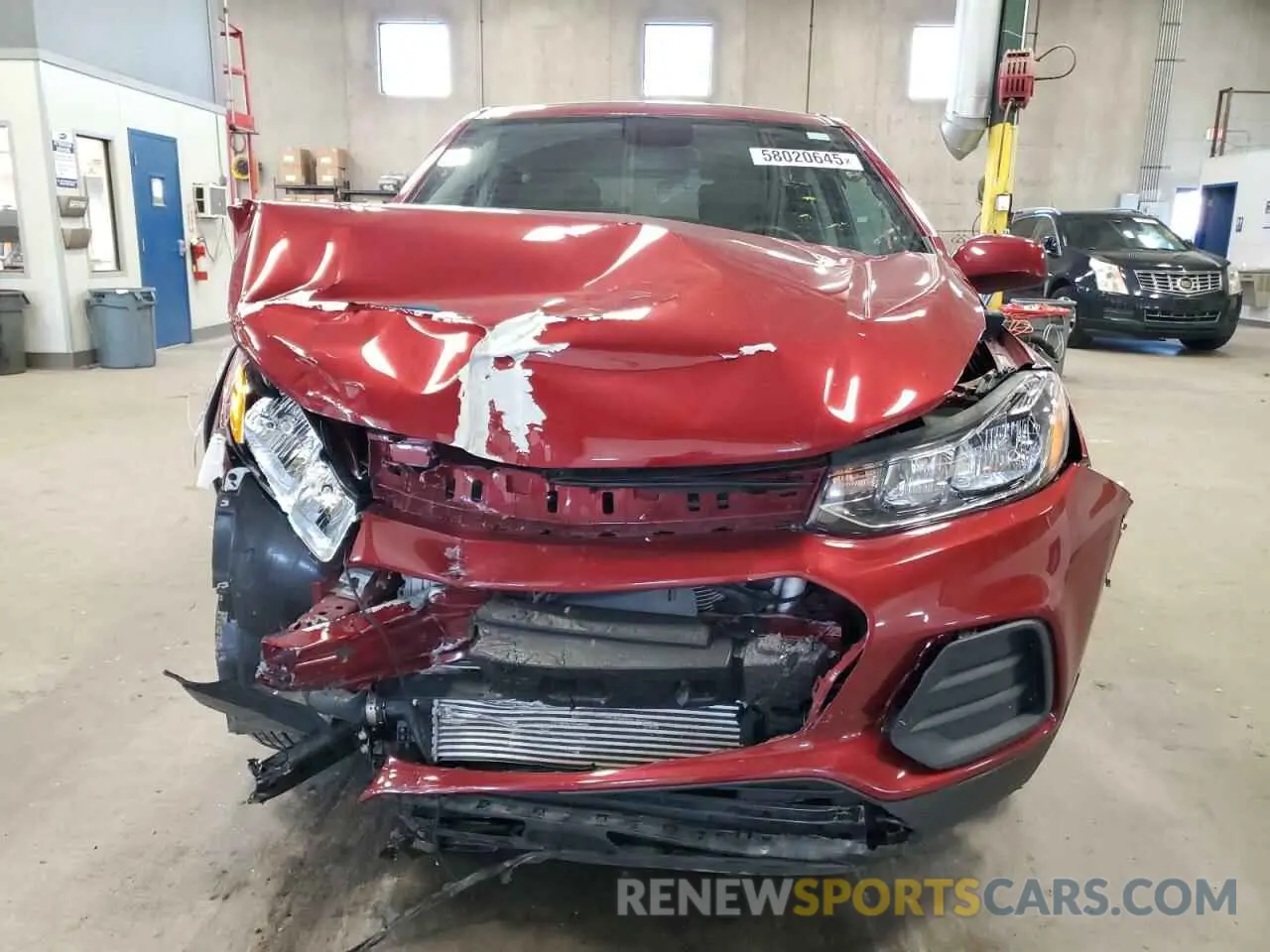 5 Photograph of a damaged car KL7CJNSM2MB371787 CHEVROLET TRAX 2021