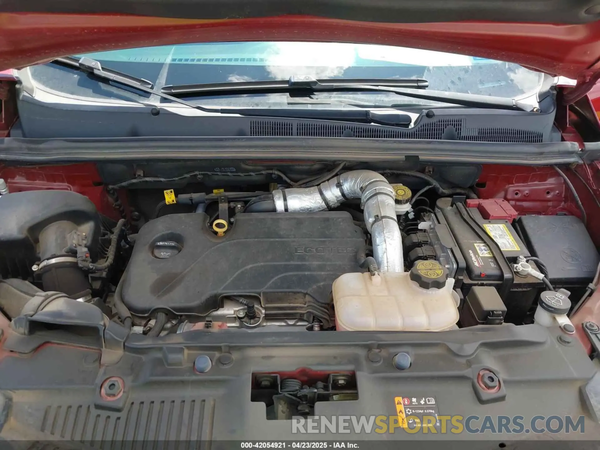 10 Photograph of a damaged car KL7CJNSM2MB376505 CHEVROLET TRAX 2021