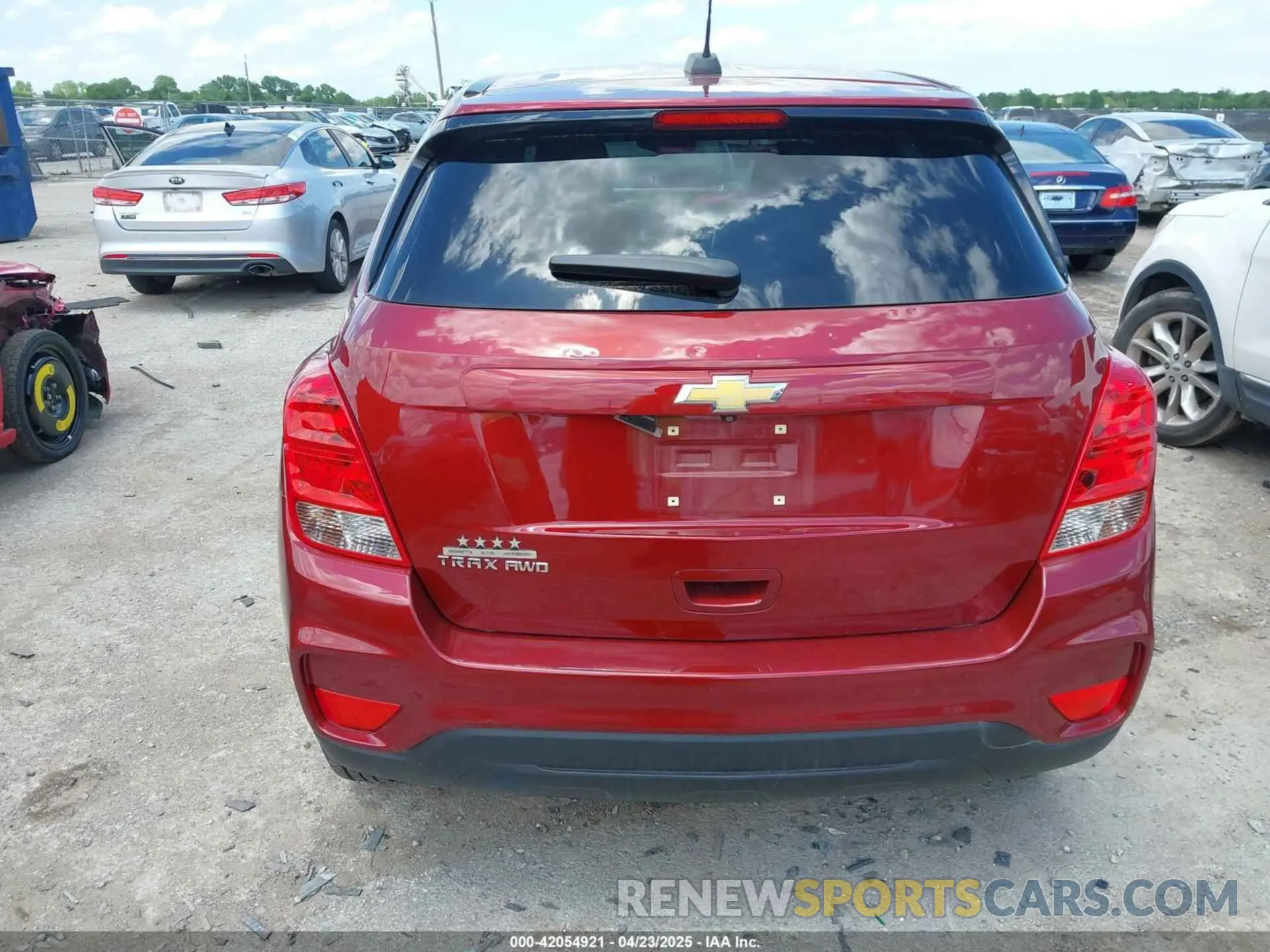 16 Photograph of a damaged car KL7CJNSM2MB376505 CHEVROLET TRAX 2021