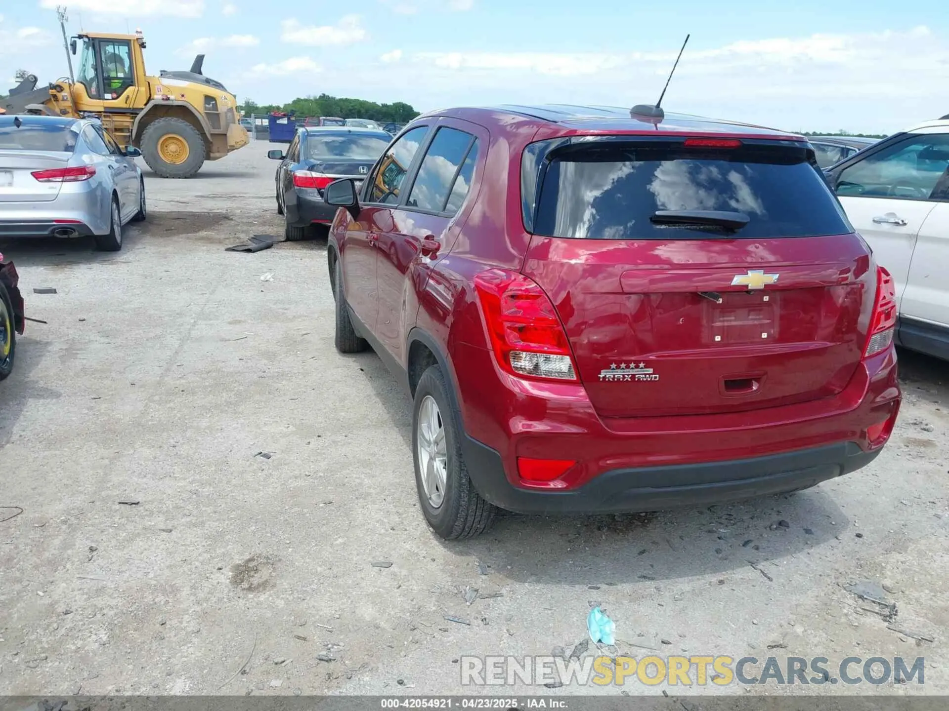 3 Photograph of a damaged car KL7CJNSM2MB376505 CHEVROLET TRAX 2021