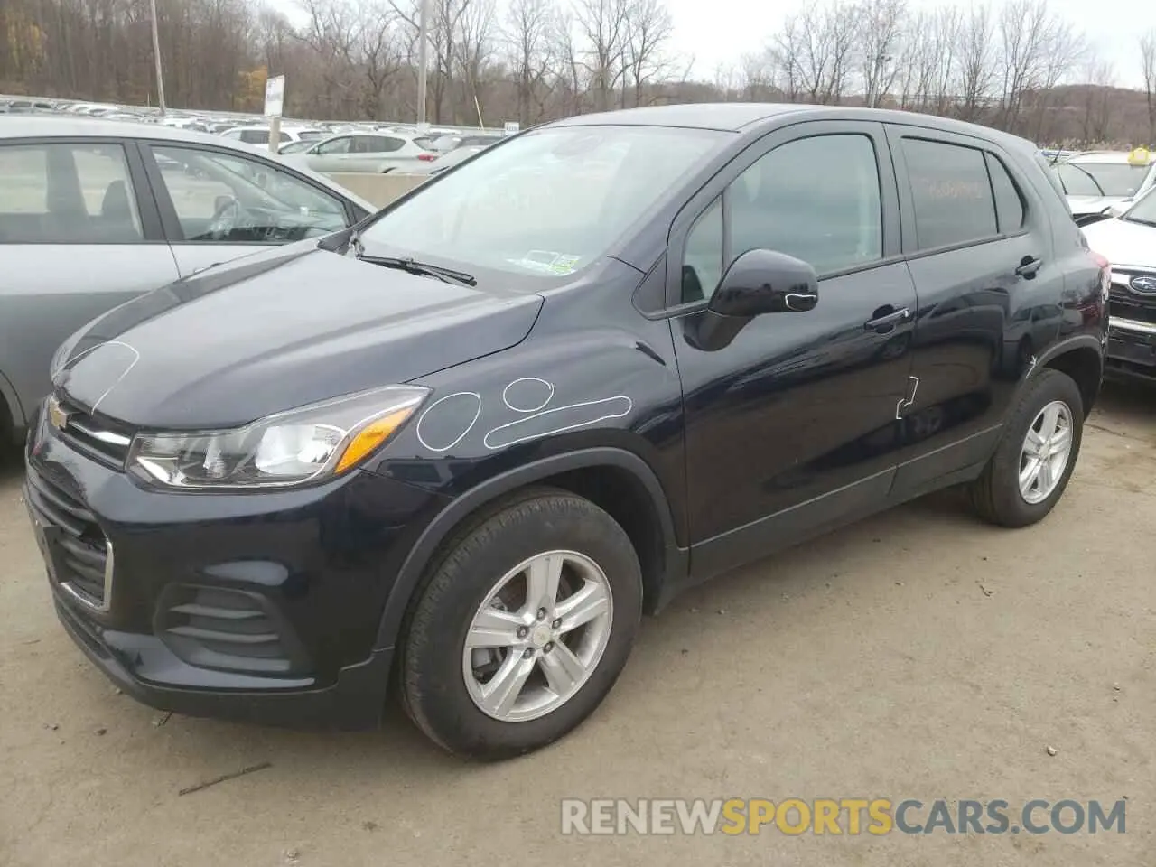 1 Фотография поврежденного автомобиля KL7CJNSM5MB361786 CHEVROLET TRAX 2021
