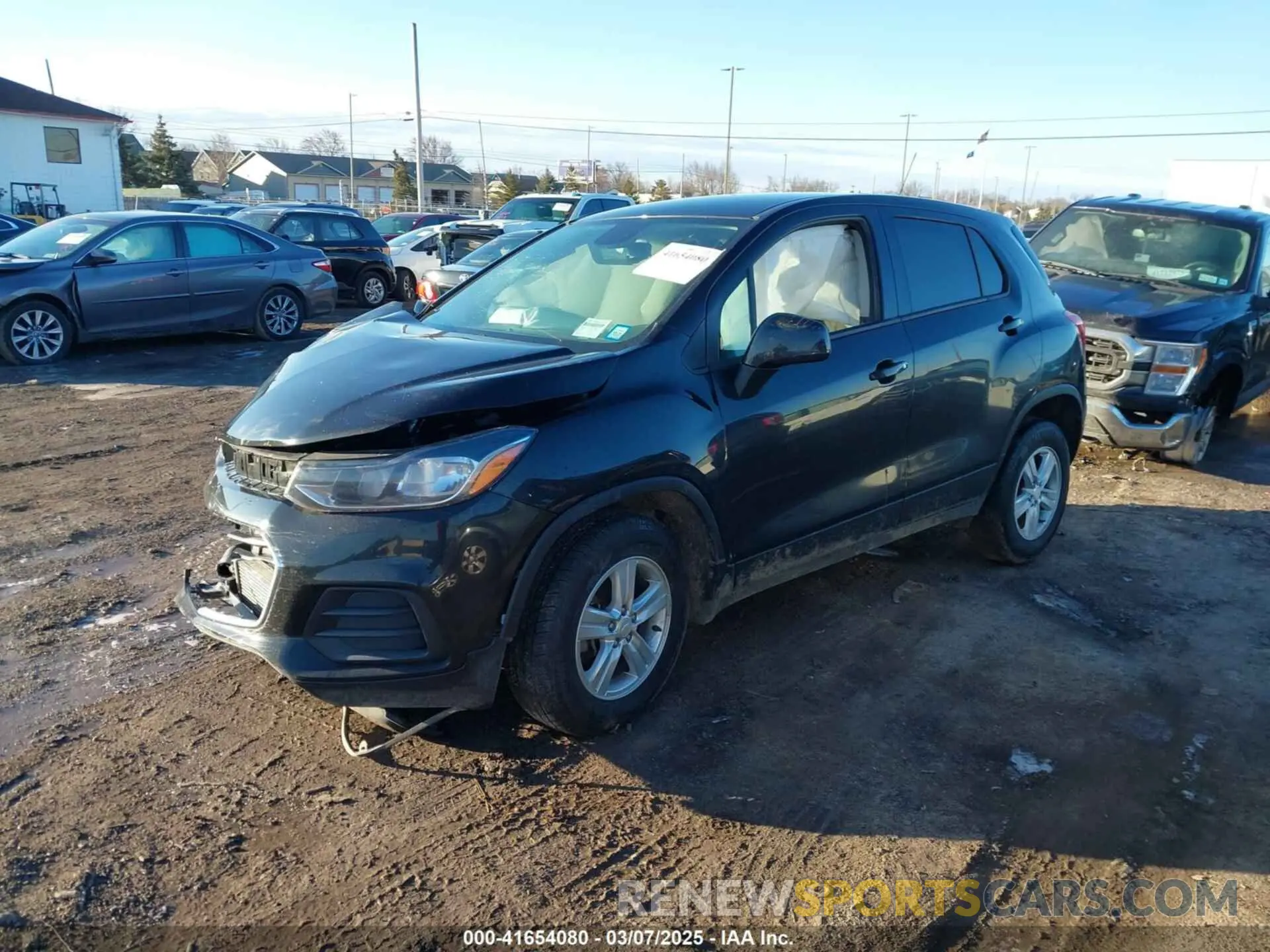2 Photograph of a damaged car KL7CJNSM8MB368389 CHEVROLET TRAX 2021