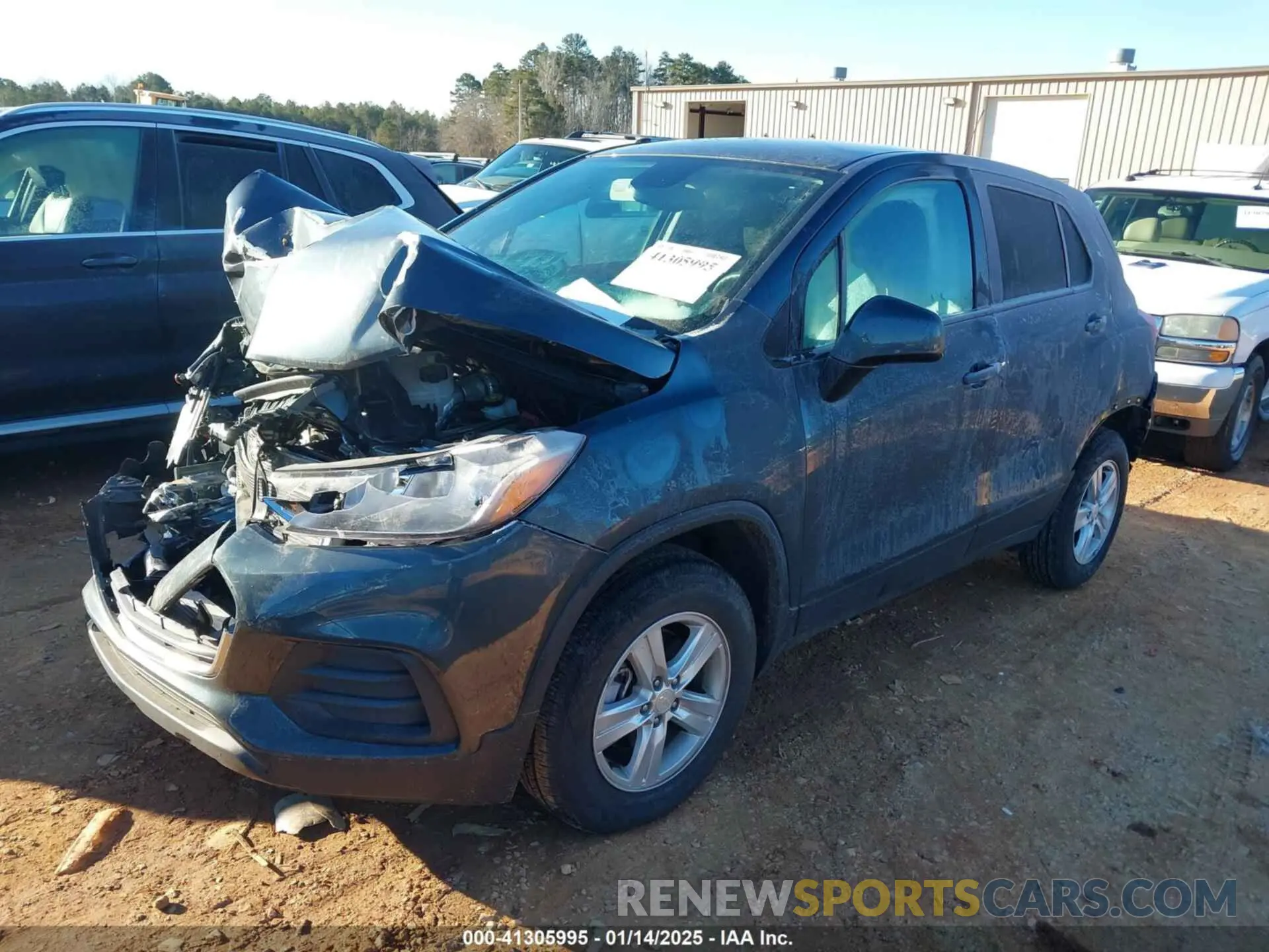 2 Photograph of a damaged car KL7CJNSM9MB373679 CHEVROLET TRAX 2021