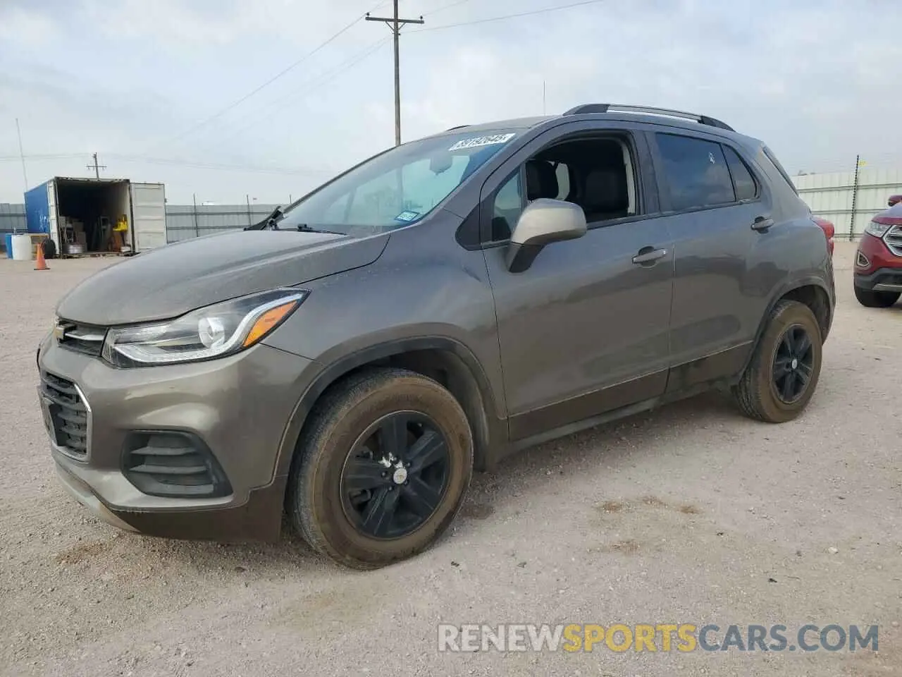 1 Photograph of a damaged car KL7CJPSB2MB323572 CHEVROLET TRAX 2021