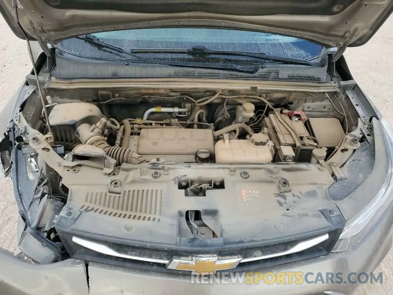 12 Photograph of a damaged car KL7CJPSB2MB323572 CHEVROLET TRAX 2021