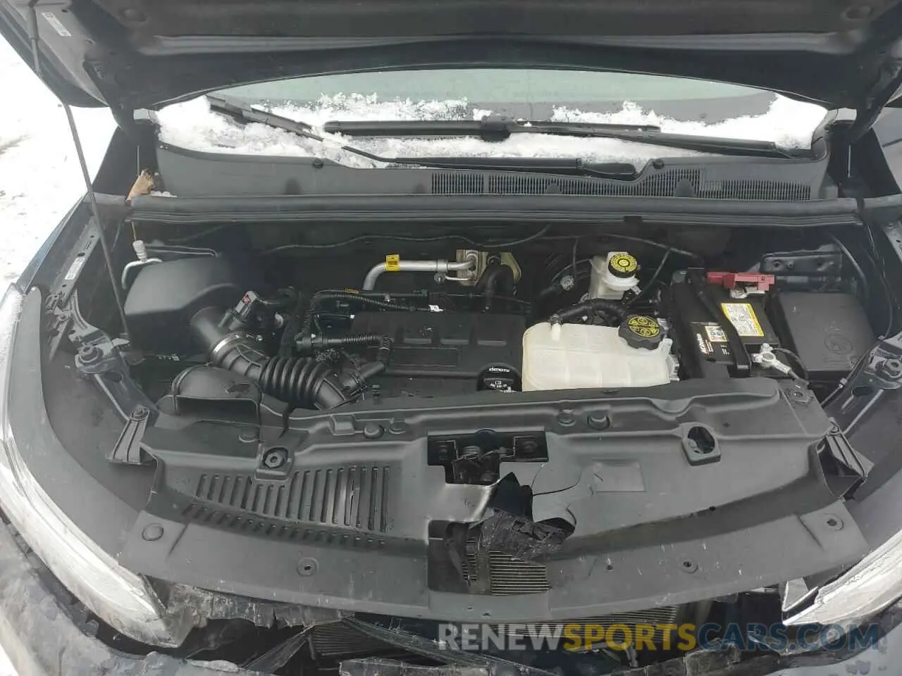 12 Фотография поврежденного автомобиля KL7CJPSB2MB350836 CHEVROLET TRAX 2021