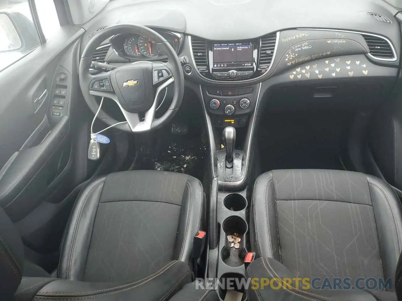 8 Фотография поврежденного автомобиля KL7CJPSB2MB350836 CHEVROLET TRAX 2021