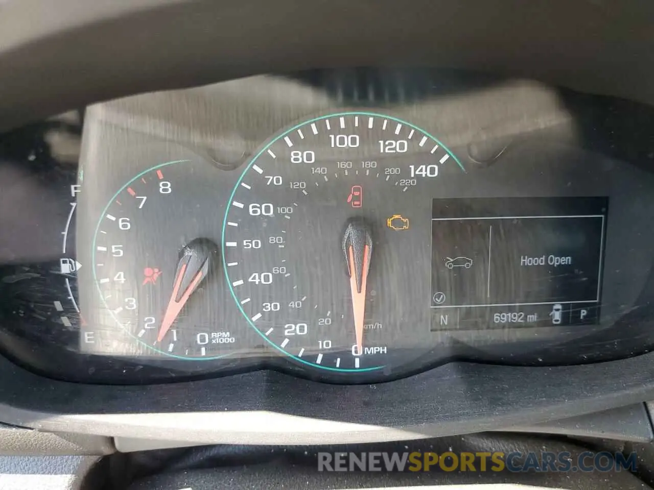 9 Фотография поврежденного автомобиля KL7CJPSB3MB321717 CHEVROLET TRAX 2021
