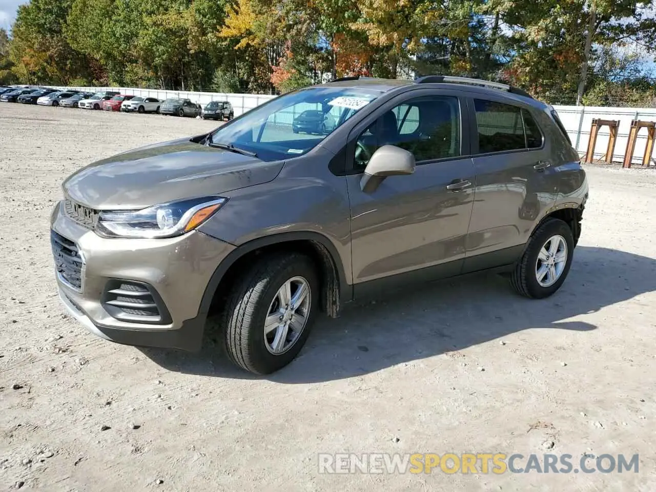 1 Photograph of a damaged car KL7CJPSB3MB325489 CHEVROLET TRAX 2021