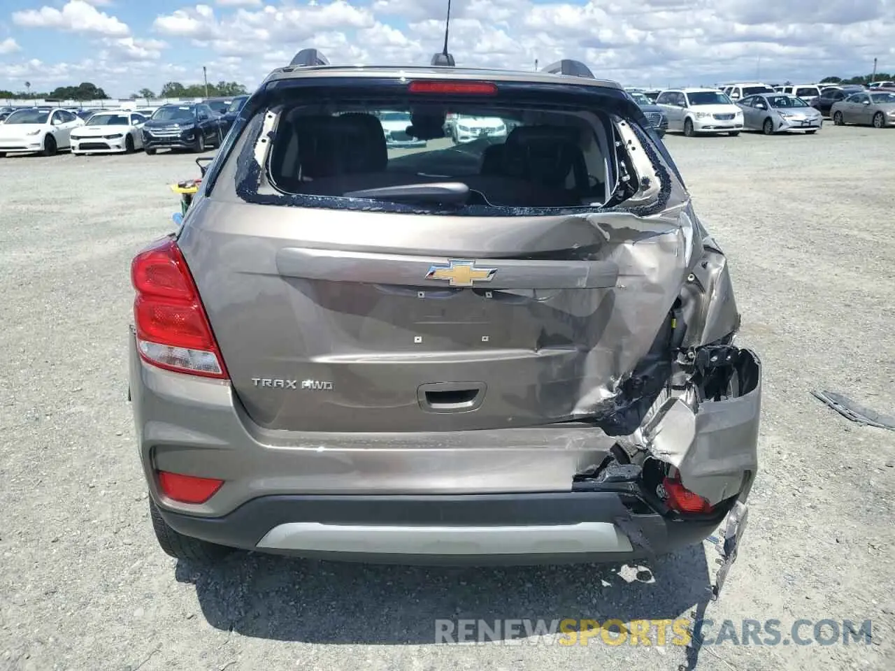 6 Photograph of a damaged car KL7CJPSB3MB331759 CHEVROLET TRAX 2021