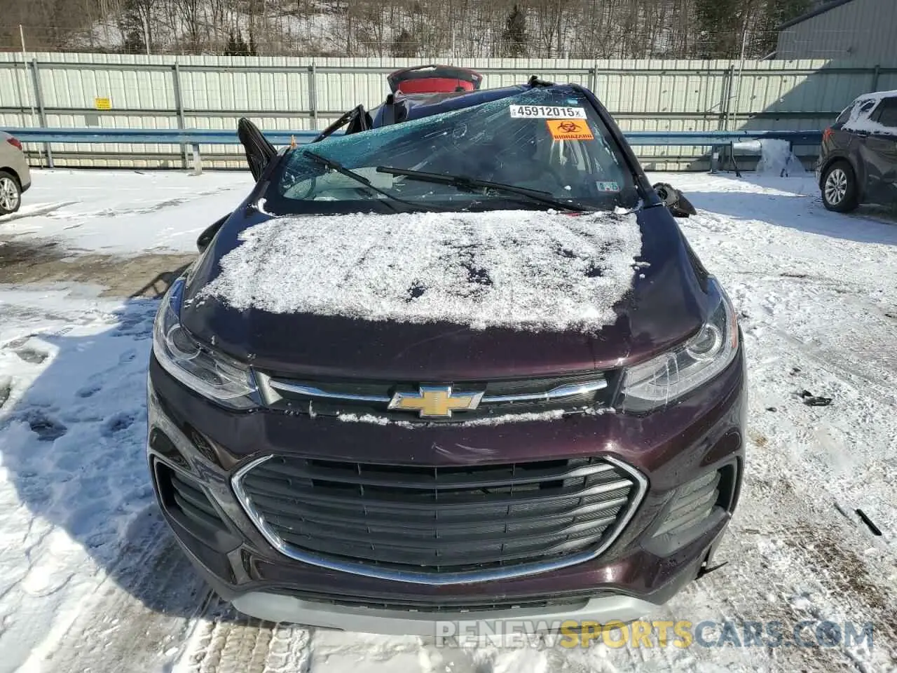 5 Фотография поврежденного автомобиля KL7CJPSB3MB350019 CHEVROLET TRAX 2021