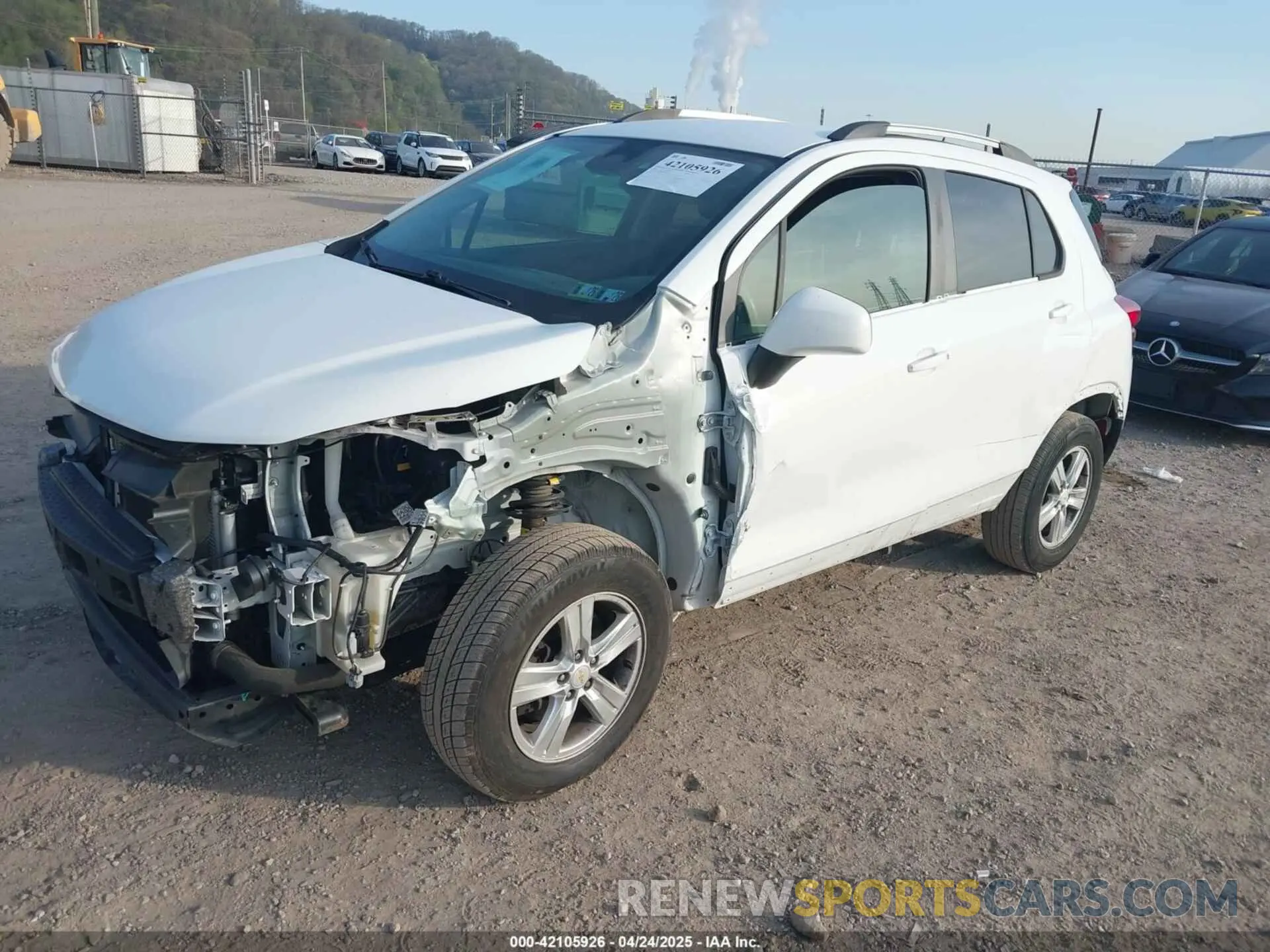 2 Фотография поврежденного автомобиля KL7CJPSB4MB306546 CHEVROLET TRAX 2021