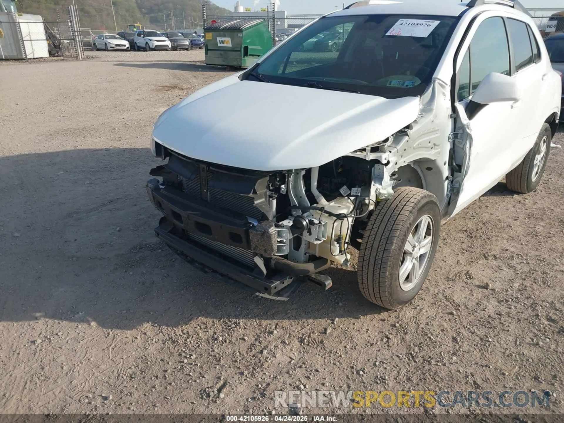 6 Фотография поврежденного автомобиля KL7CJPSB4MB306546 CHEVROLET TRAX 2021