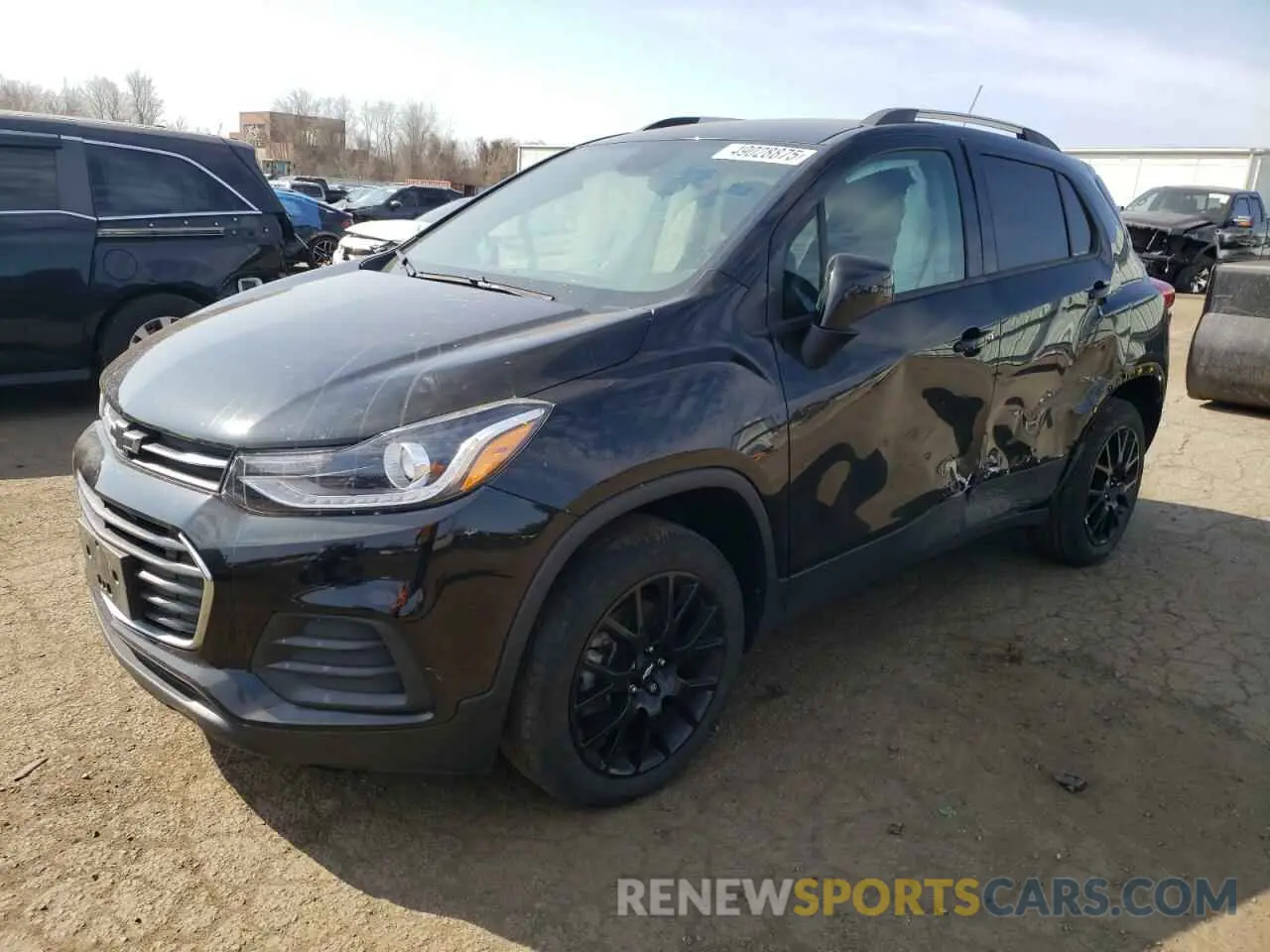 1 Photograph of a damaged car KL7CJPSB5MB303283 CHEVROLET TRAX 2021