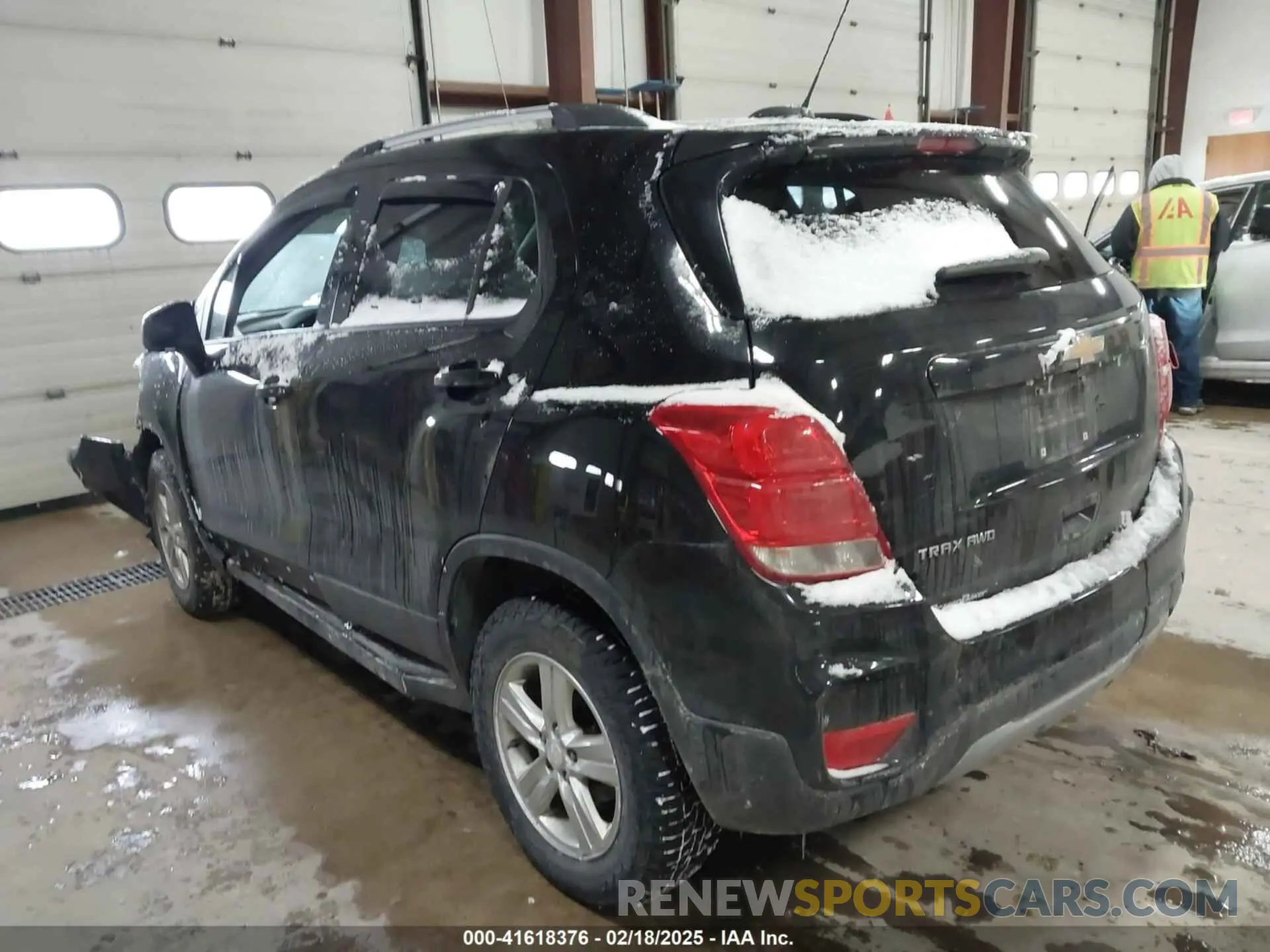 3 Photograph of a damaged car KL7CJPSB5MB353097 CHEVROLET TRAX 2021