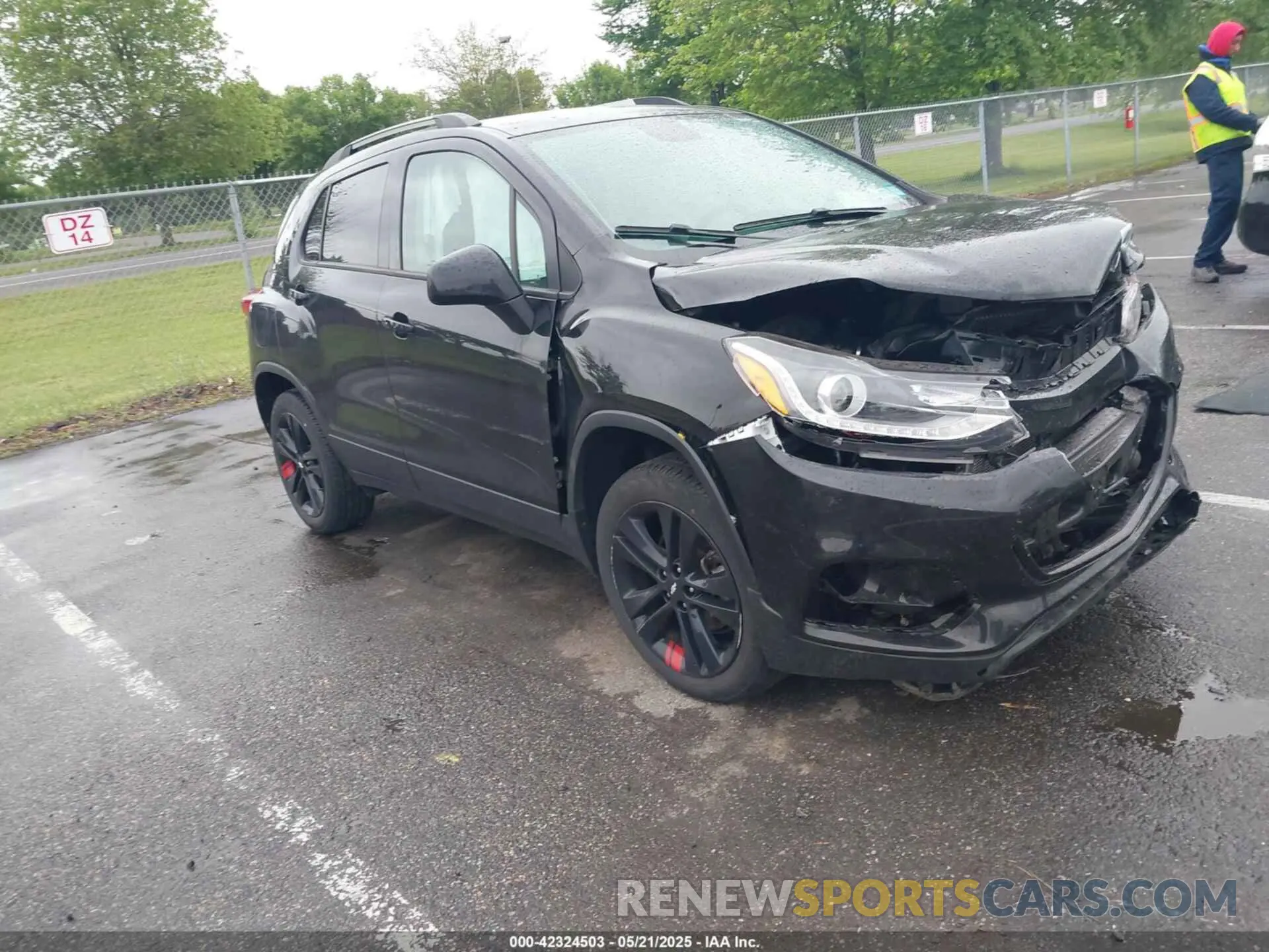1 Фотография поврежденного автомобиля KL7CJPSB7MB334762 CHEVROLET TRAX 2021