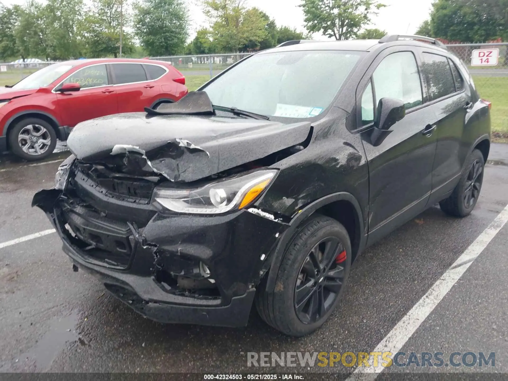 2 Фотография поврежденного автомобиля KL7CJPSB7MB334762 CHEVROLET TRAX 2021