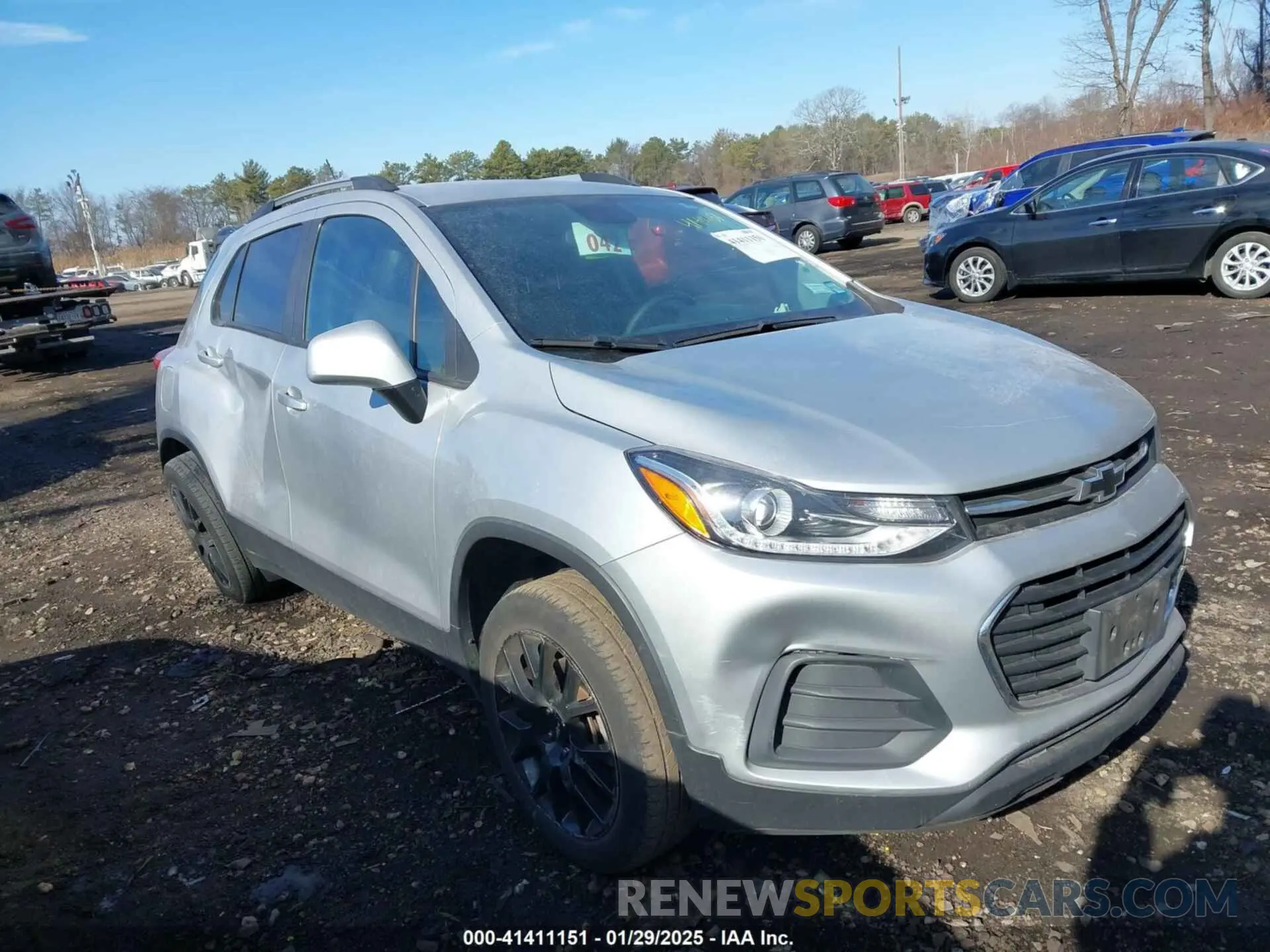 1 Фотография поврежденного автомобиля KL7CJPSB7MB354316 CHEVROLET TRAX 2021
